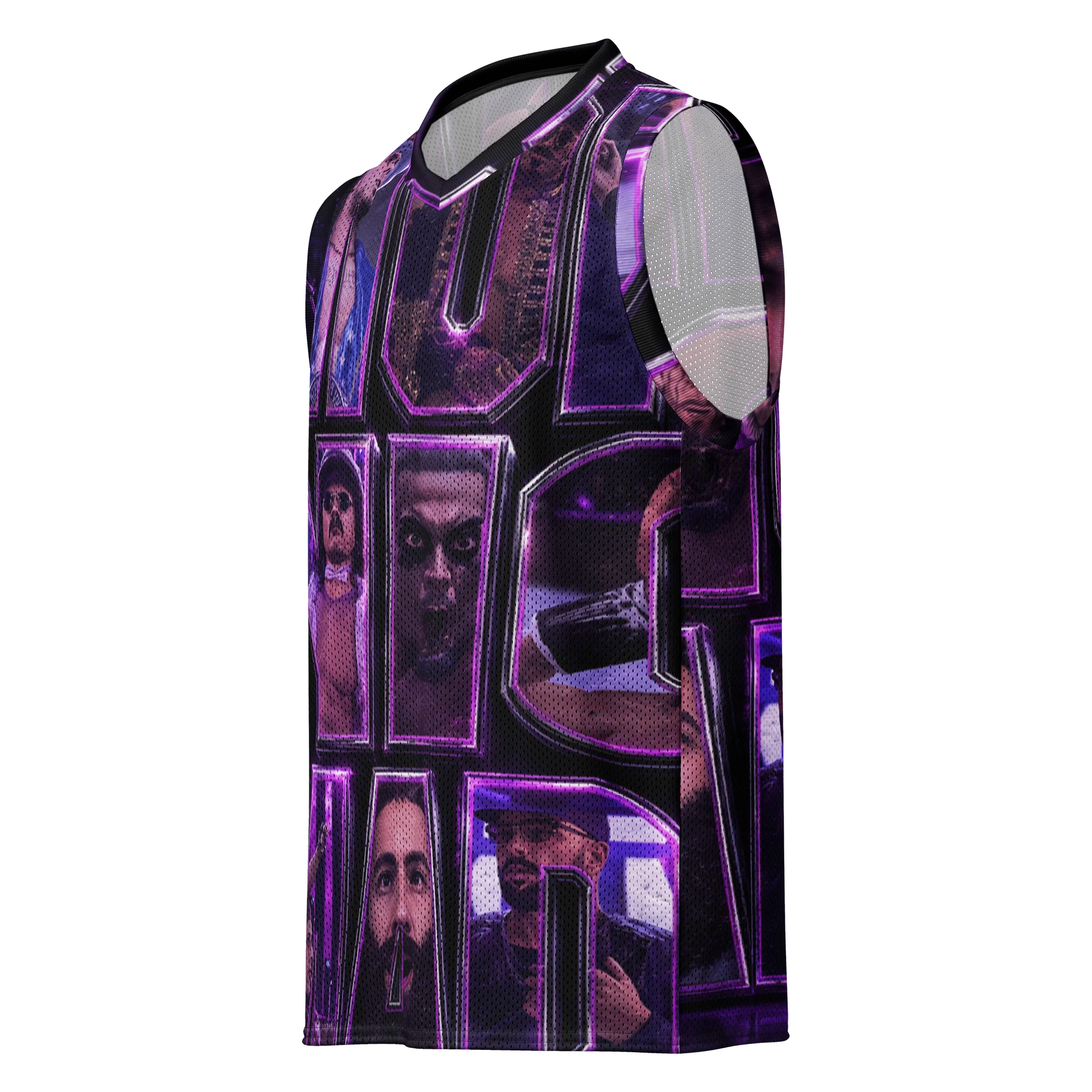 Monday Night Madness All-Over Print Basketball Jersey product image (1)