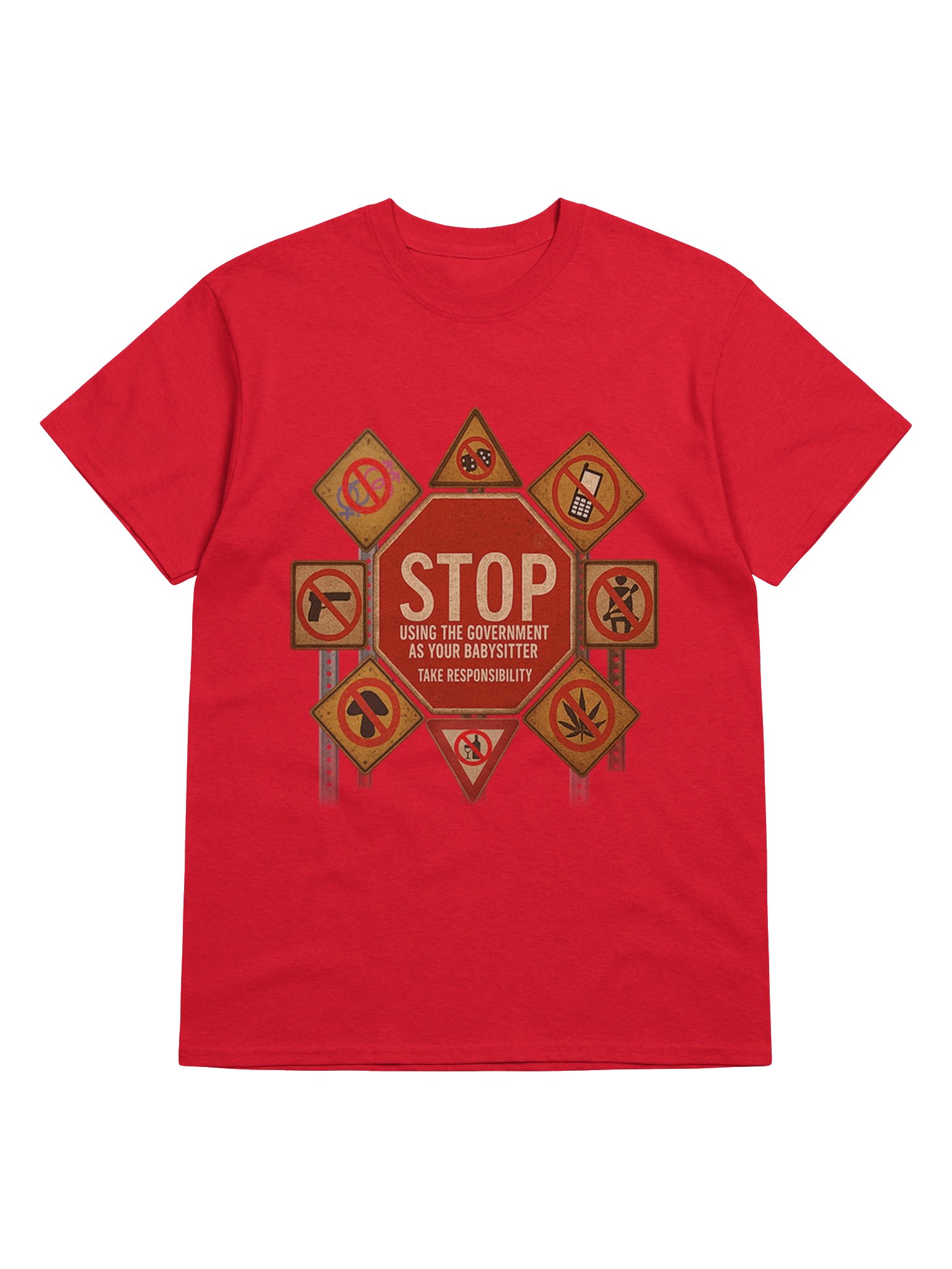 STOP Using Government As Your Babysitter Tee product image (40)
