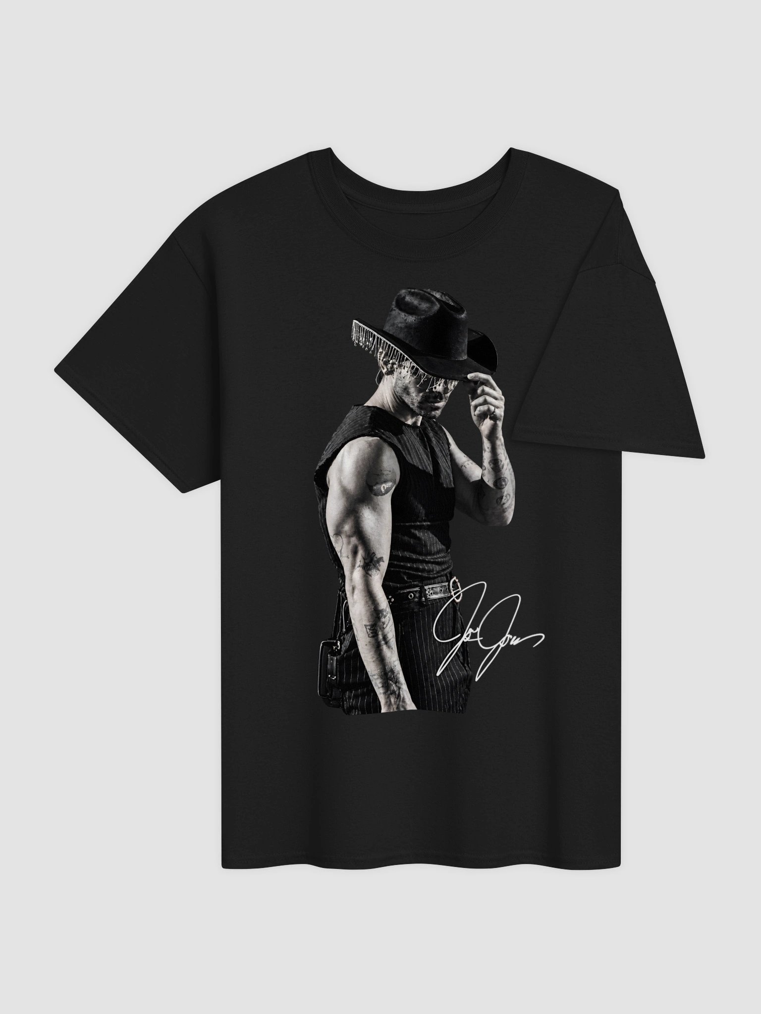 Joe Jonas Cowboy Hat Shirt | Jonas Brothers Concert Tour Merch Tee product image (3)