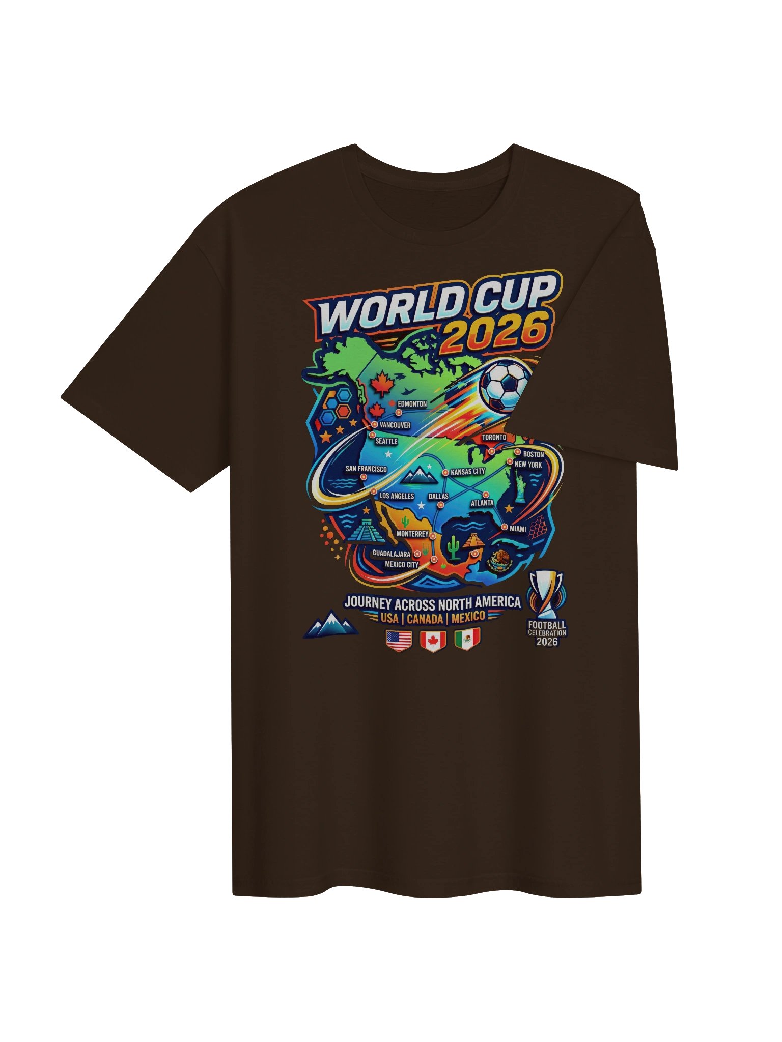 World Cup 2026 The Stadium Route Graphic Tee product image (5)
