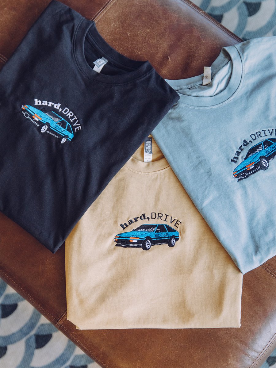 Embroidered Hard Drive Shirt (Gold) product image (7)