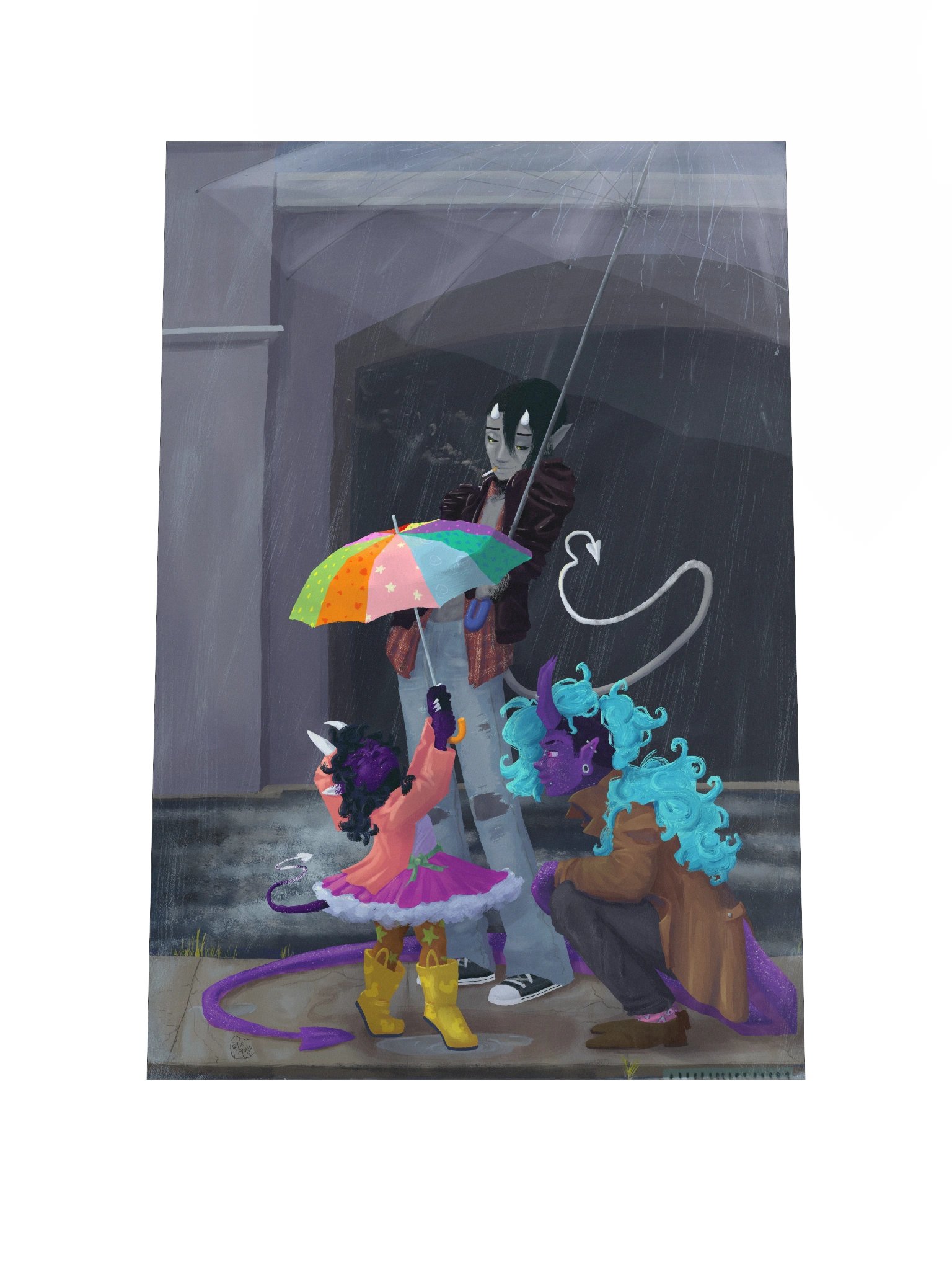 "I'll Keep You Dry" Print product image (1)