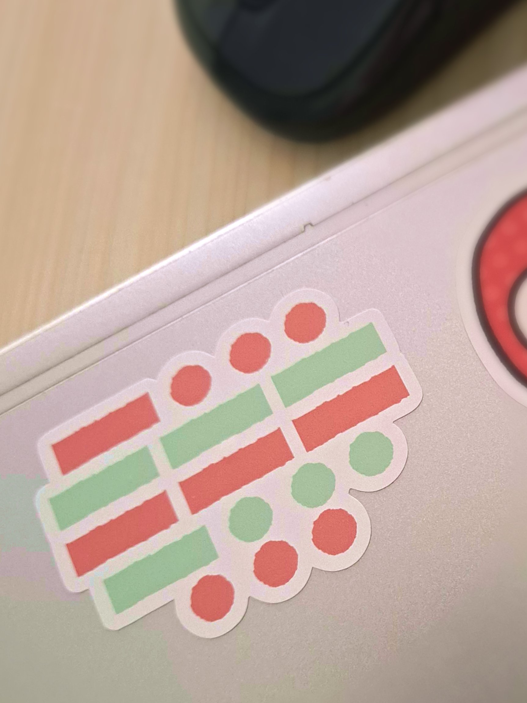 Morse Code Sticker product image (9)