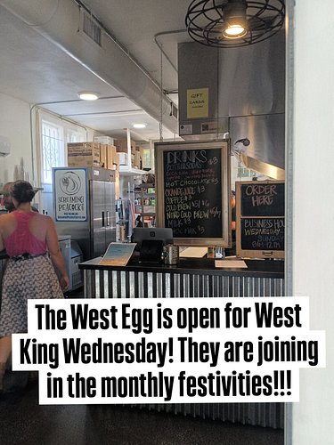 So excited that @thewesteggsta is now participating in #Westkingwednesday!!! We all love West Egg!!!