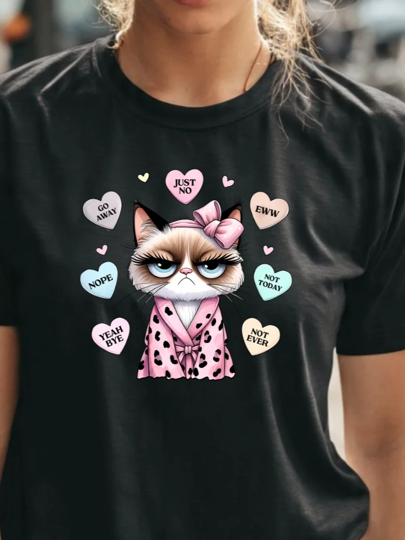 Grumpy Cat Vibes T-Shirt product image (1)