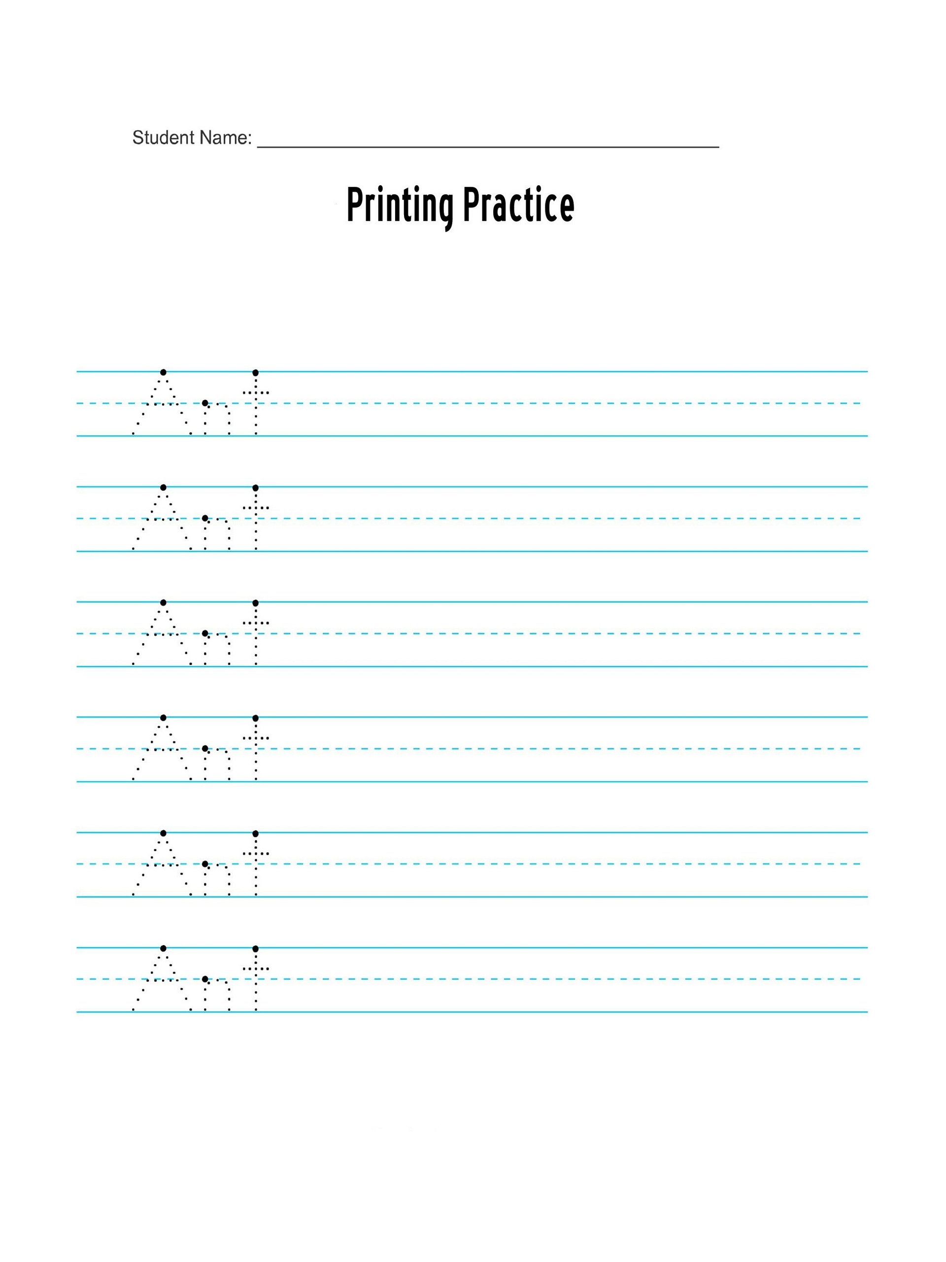 Letter Tracing Worksheets-Fun with Animals product image (5)