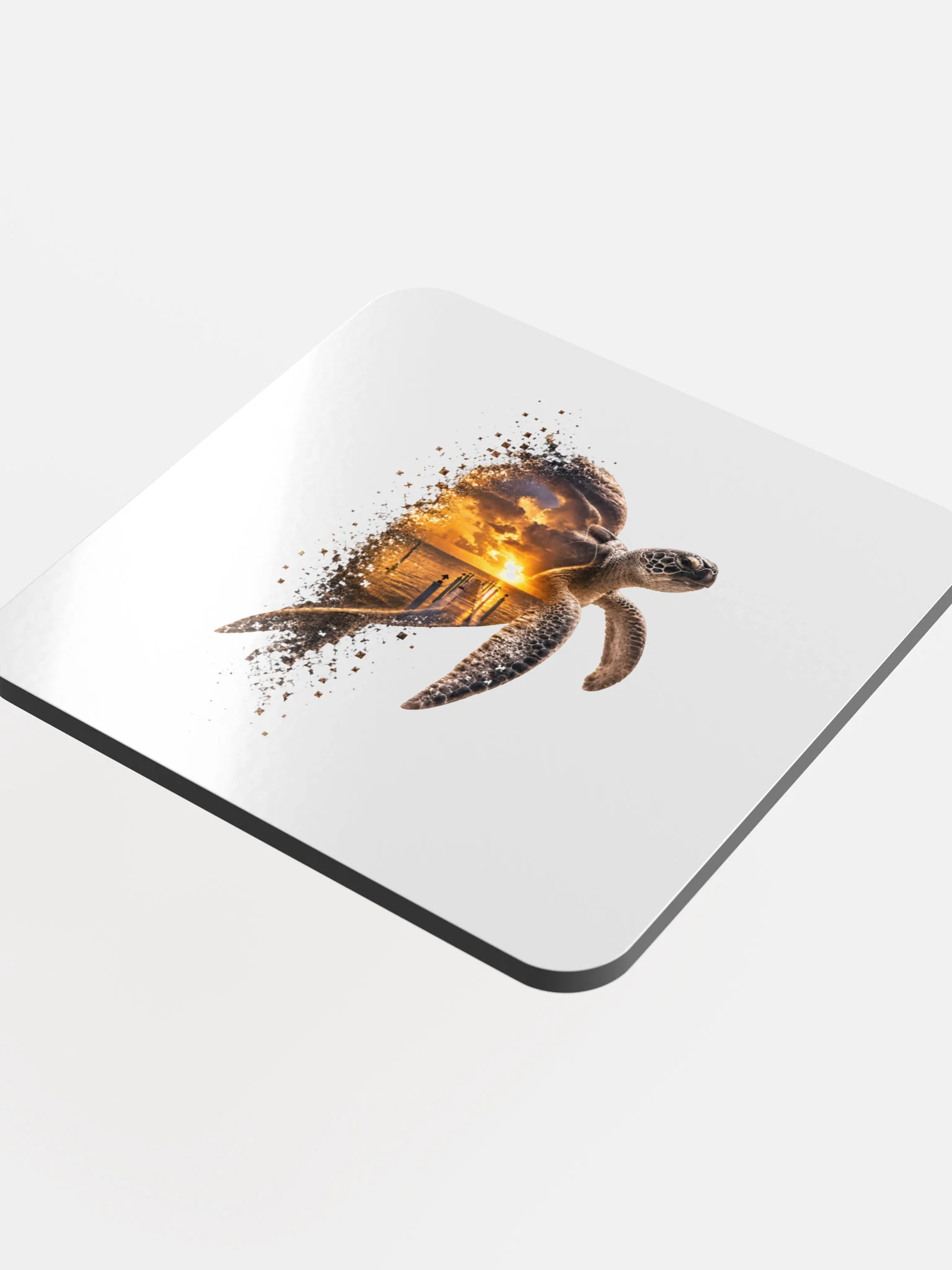 Sea Turtle Cork Coaster - Keys Collection: Dock Edition product image (4)