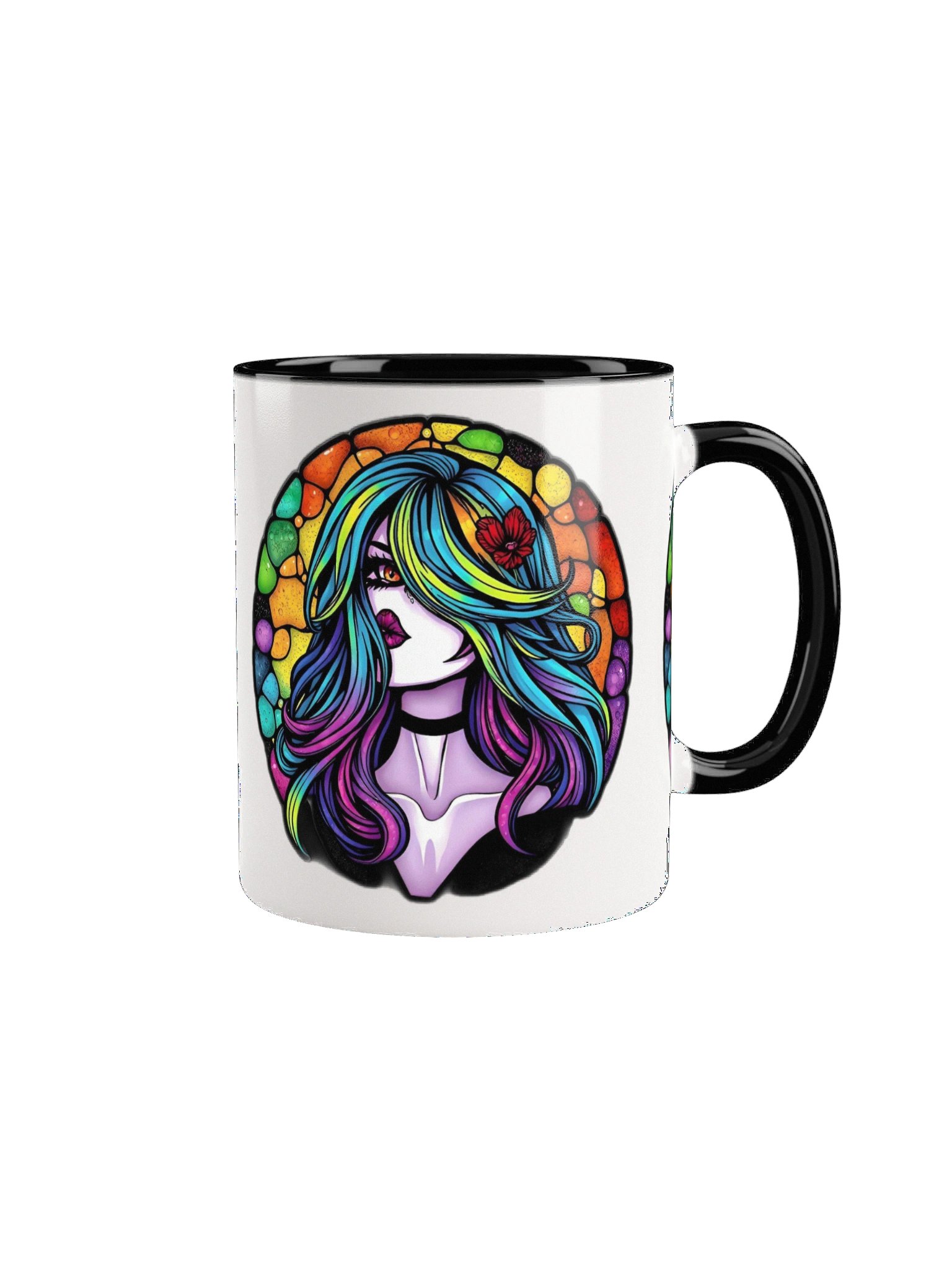 Stained Glass Beauty Ceramic Mug product image (9)