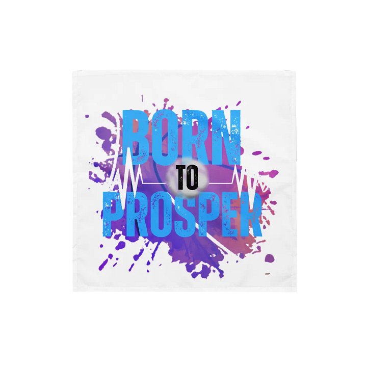 Born to Prosper Full Print Bandana product image (1)