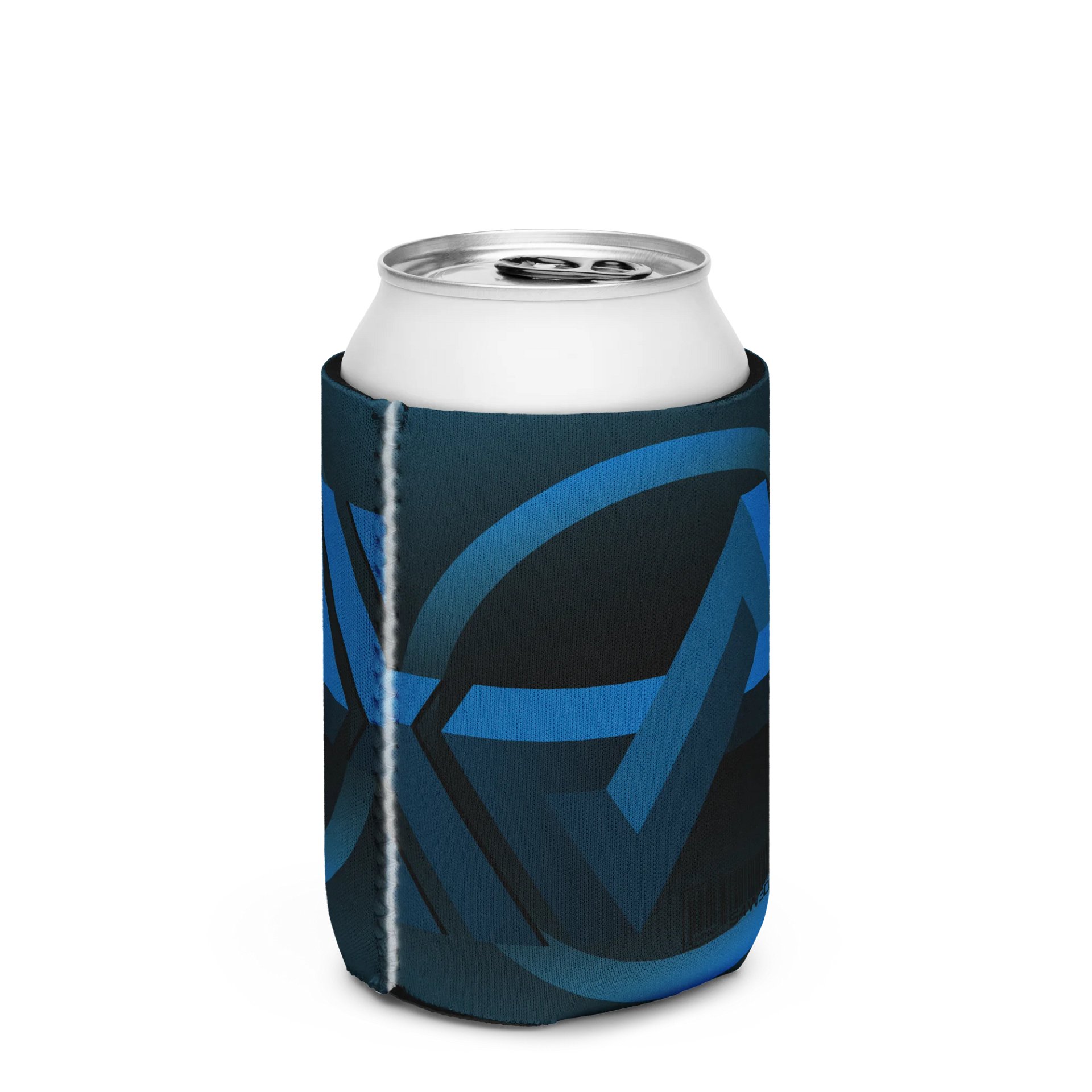 Blue Logo Design on Black Can Condom product image (4)