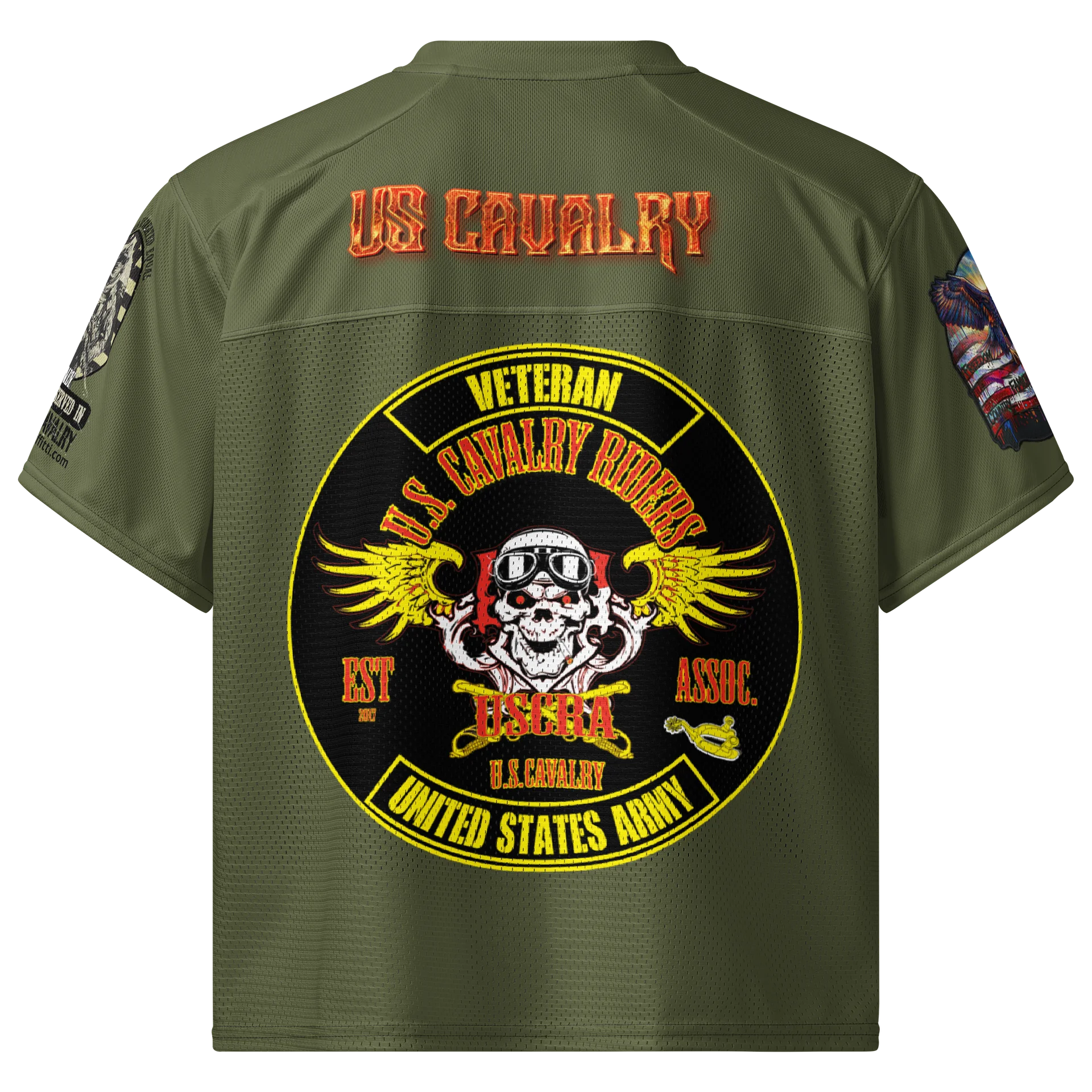 USCRA OD Green Football Jersey product image (2)