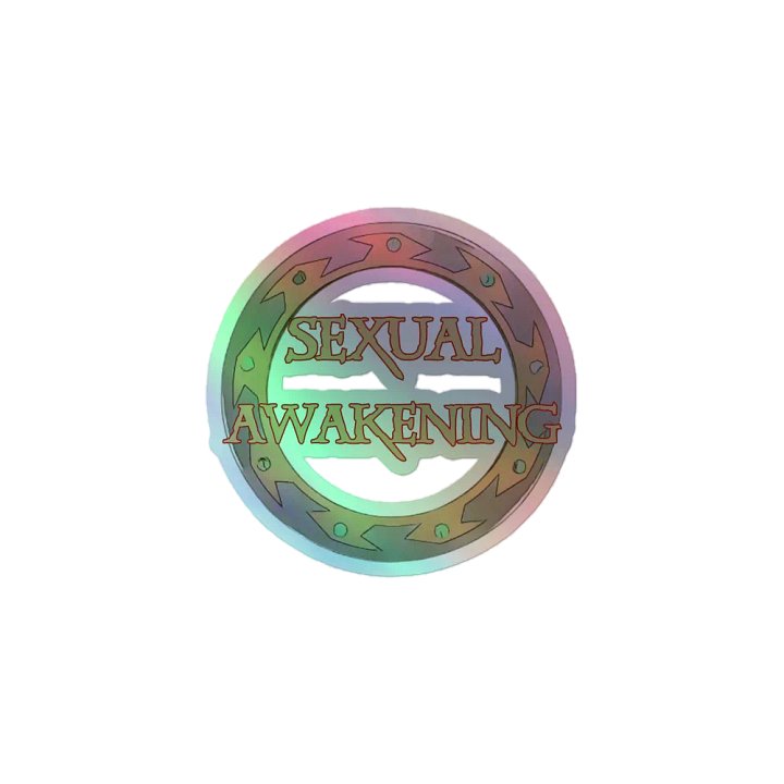 Sexual Awakening Holographic sticker product image (2)