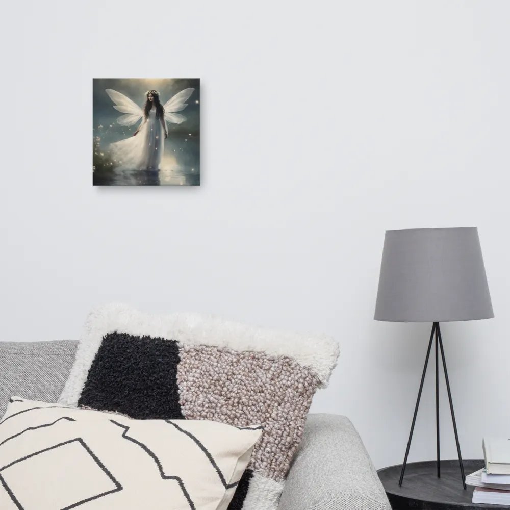 Fairy and Fireflies By Lake Wall Art product image (11)