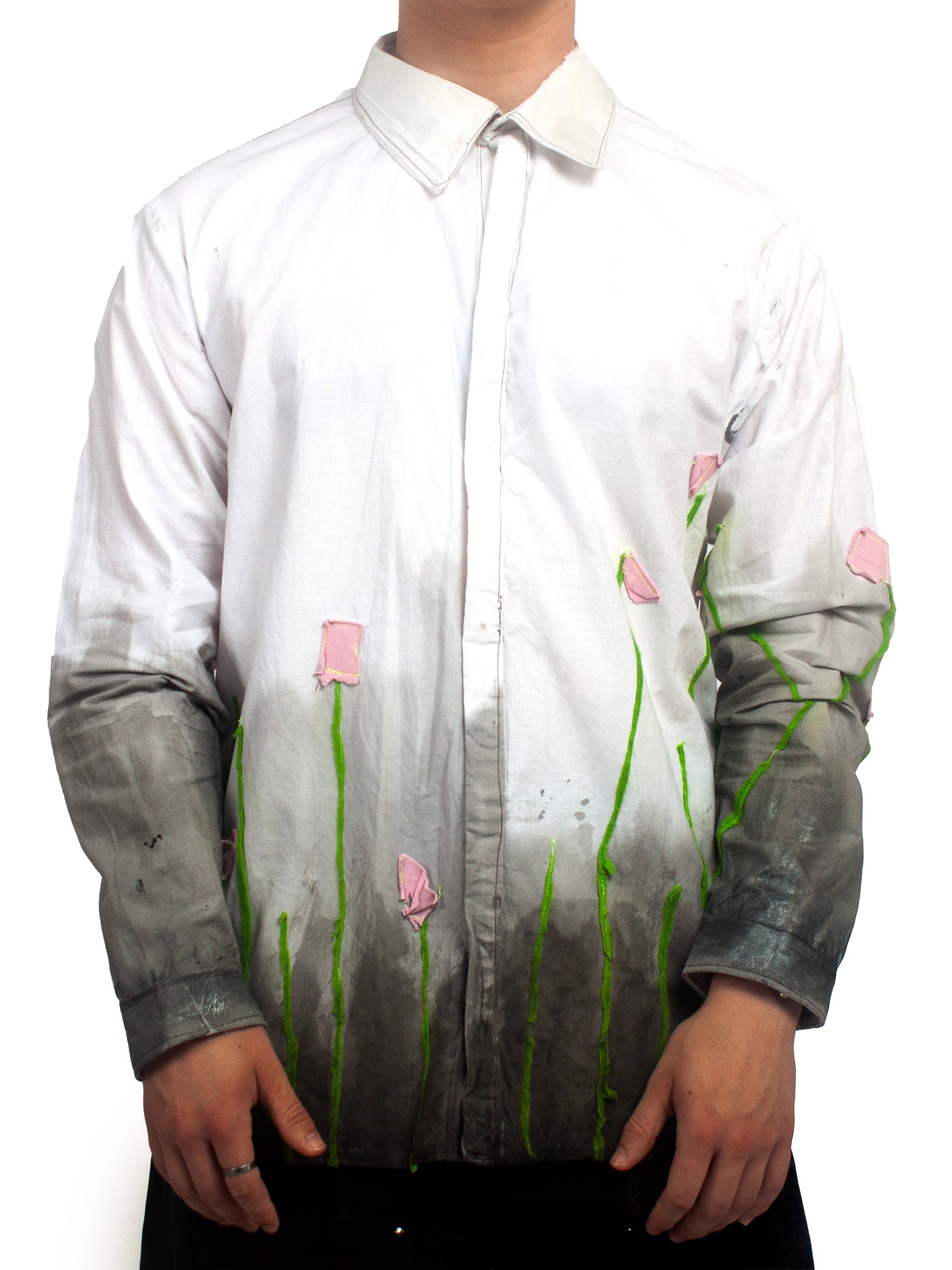 DEAD REGROWTH OMBRE EMBROIDERY SHIRT product image (1)