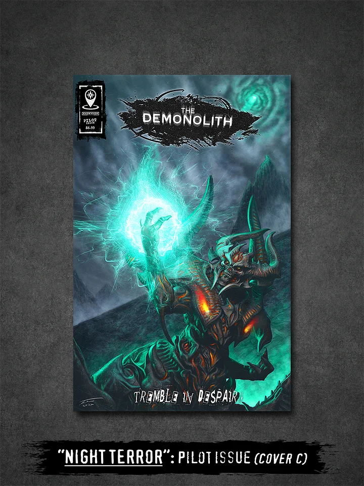 NIGHT TERROR: Pilot Issue Comic (The Demonolith Varient Cover) product image (1)