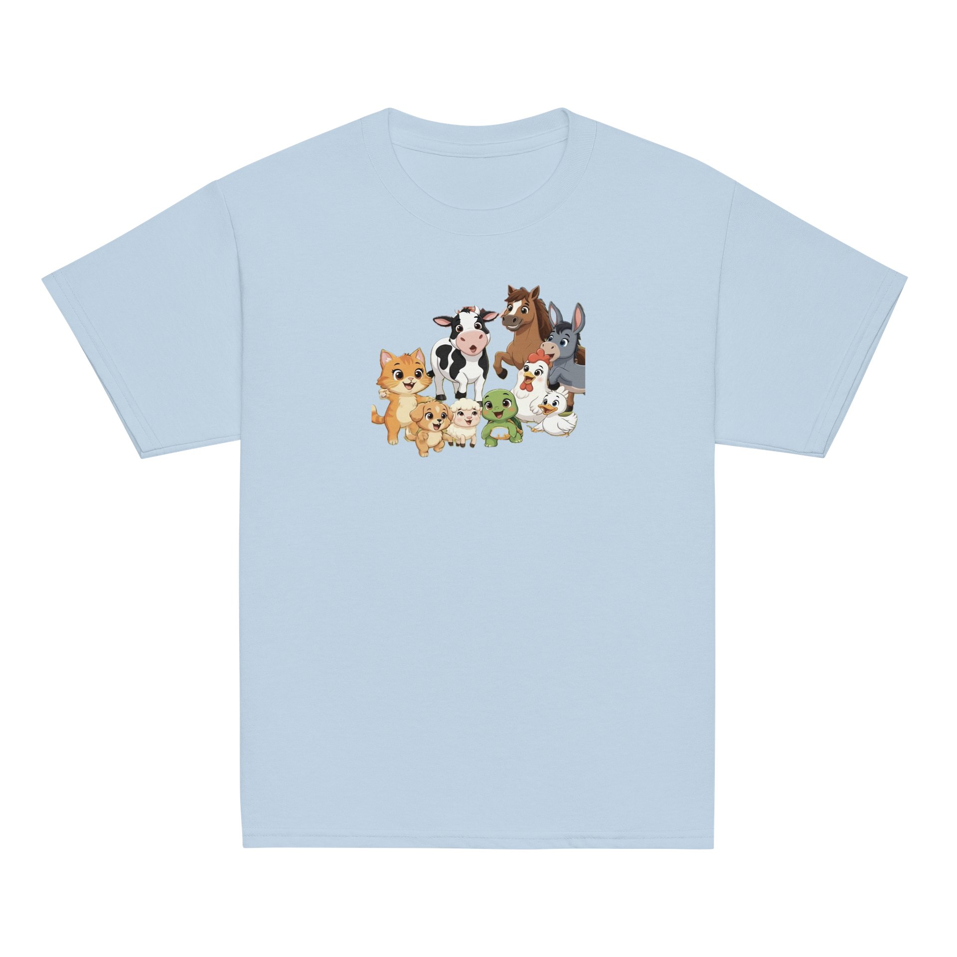 Cute Farm Friends Youth Tee product image (2)