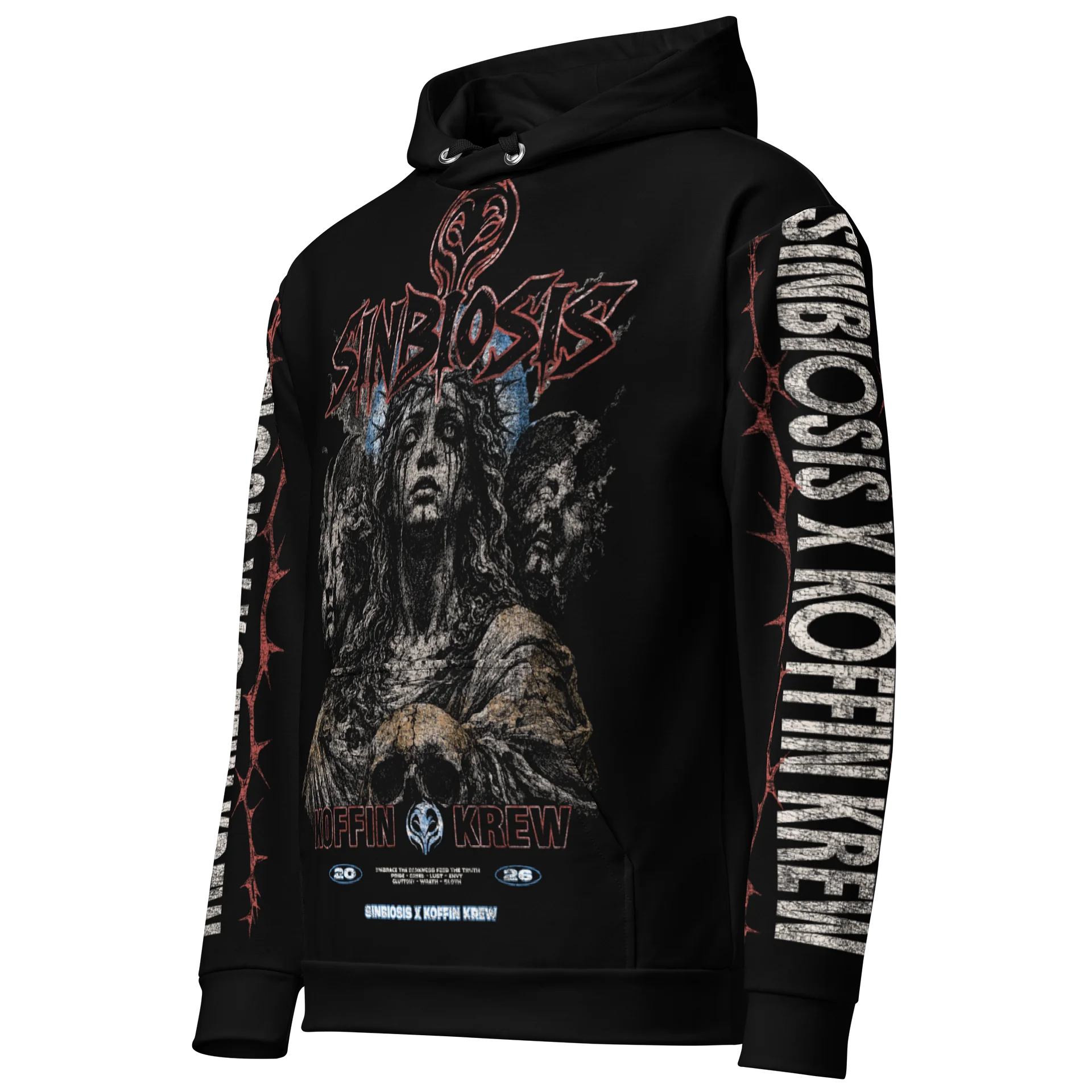 Crowned in Sin Pullover Hoodie product image (2)