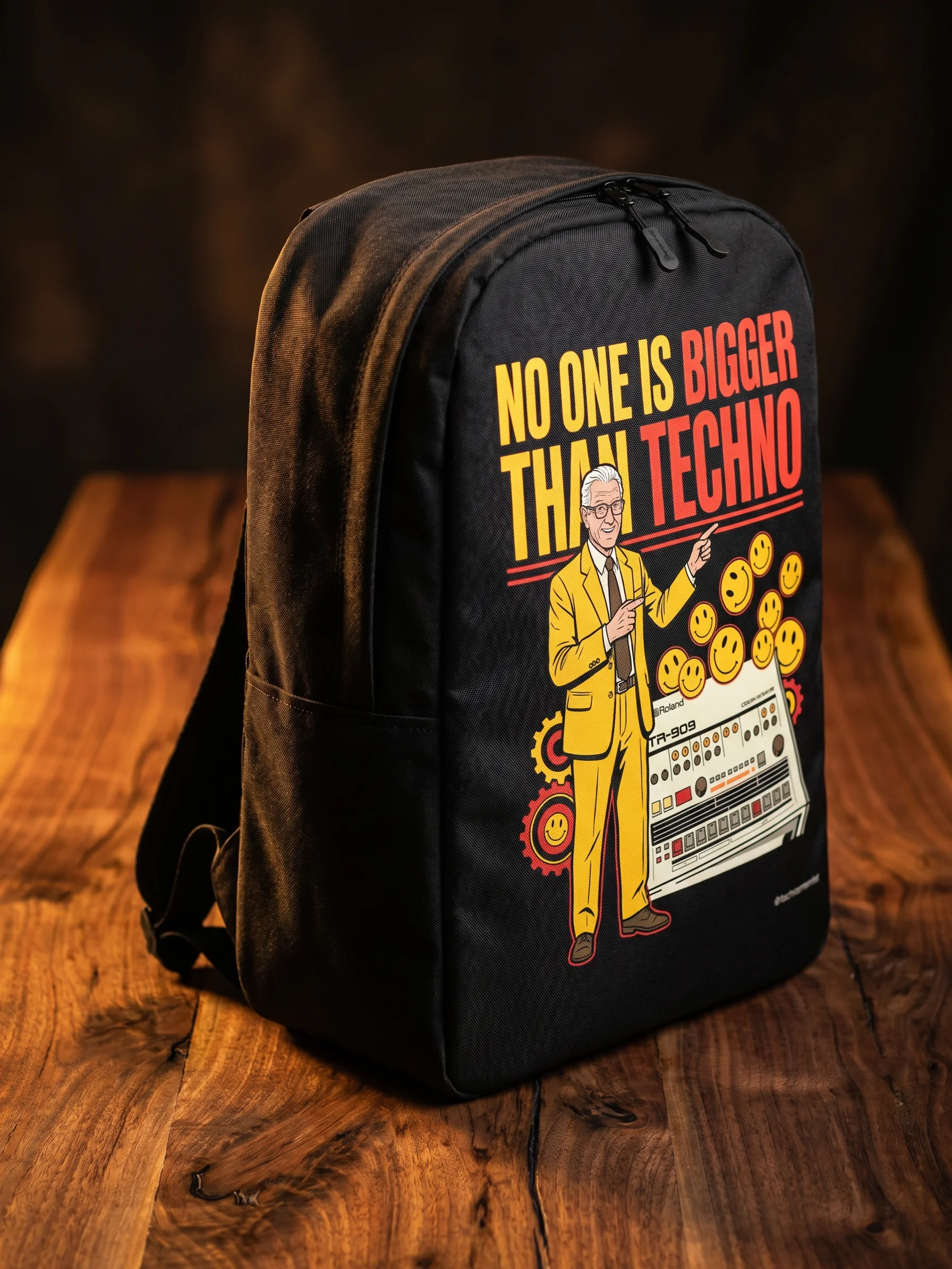 No One Is Bigger Than Techno Backpack product image (1)