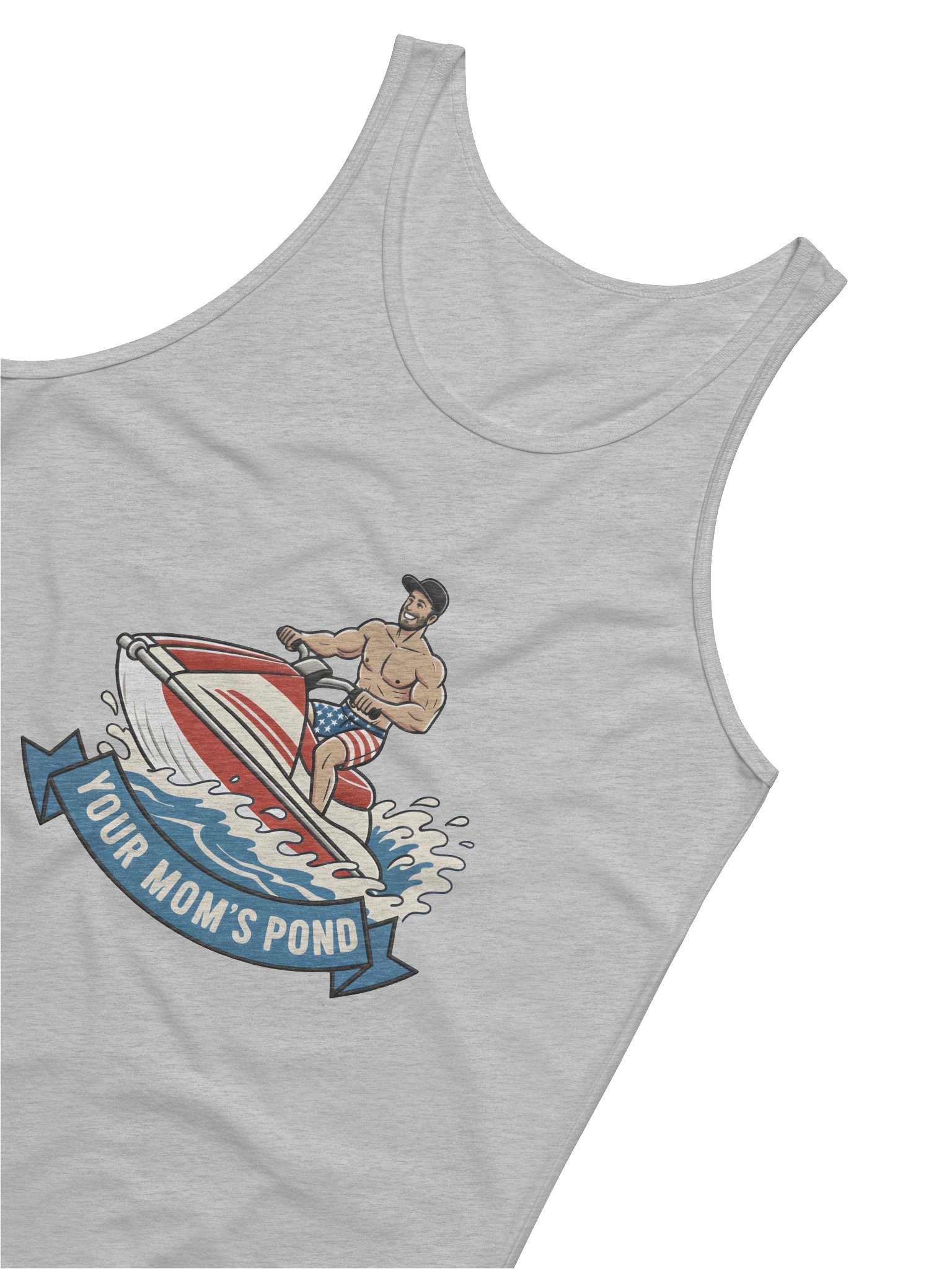Your Mom's Pond Men's Tank product image (4)