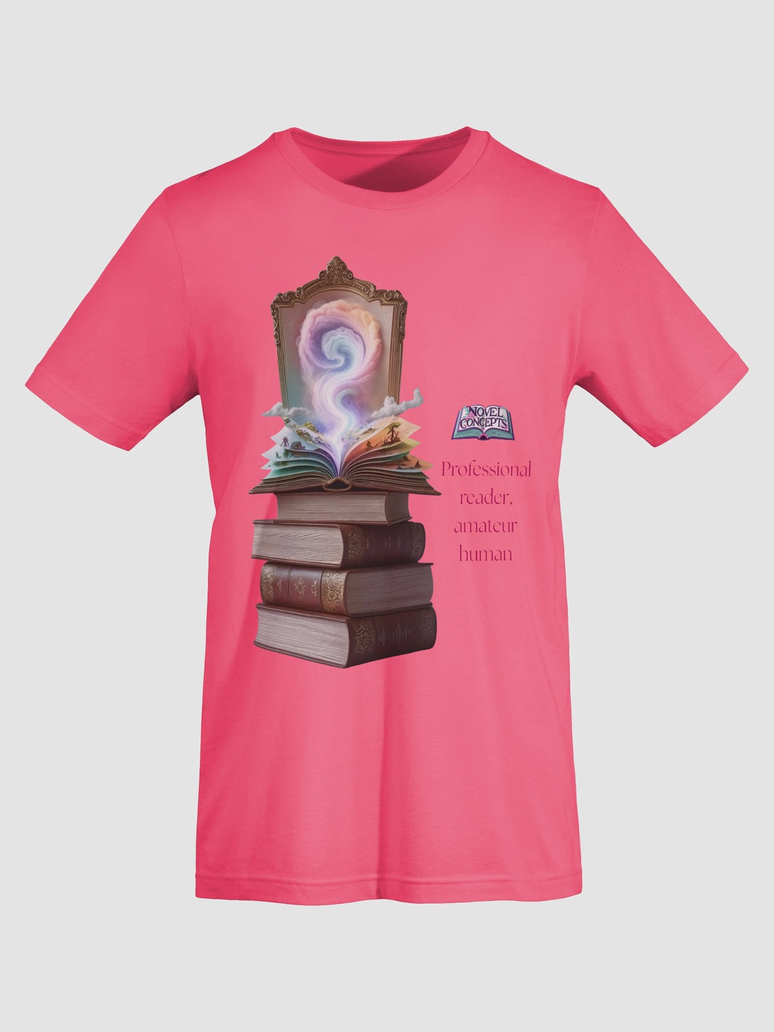 "Professional reader, amateur human" T-Shirt product image (74)