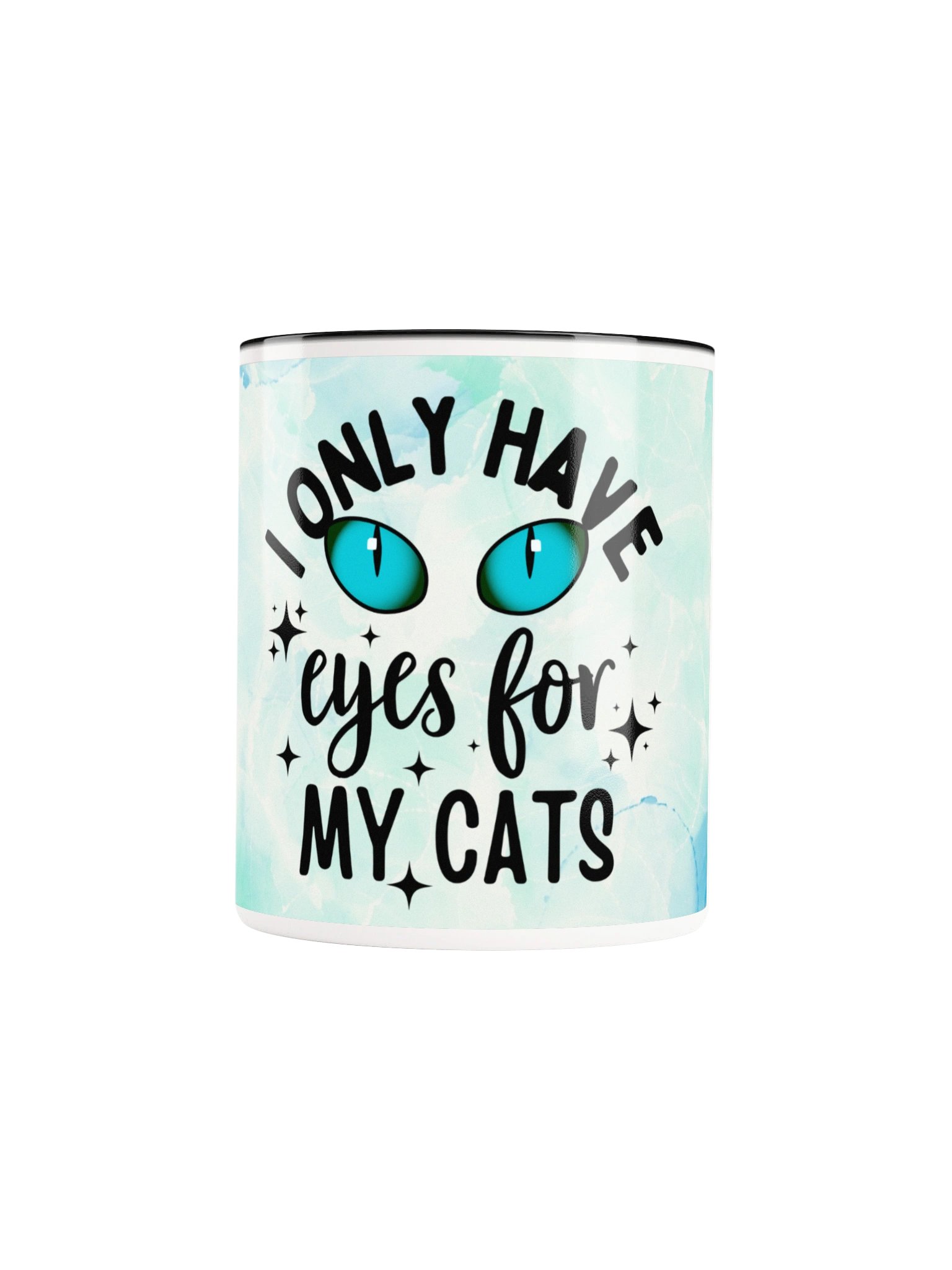 I Only Have Eyes for My Cats Watercolor Mug product image (35)