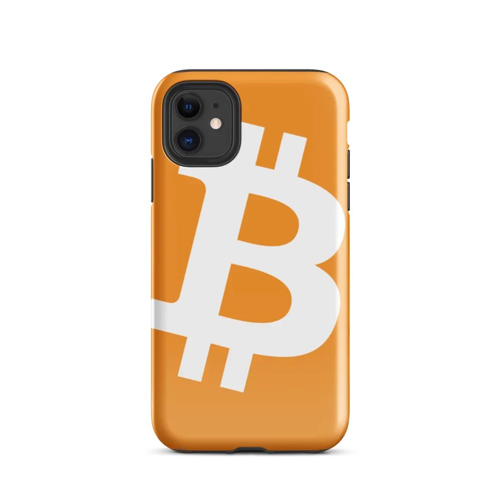 Bitcoin '₿' iPhone Case product image (2)