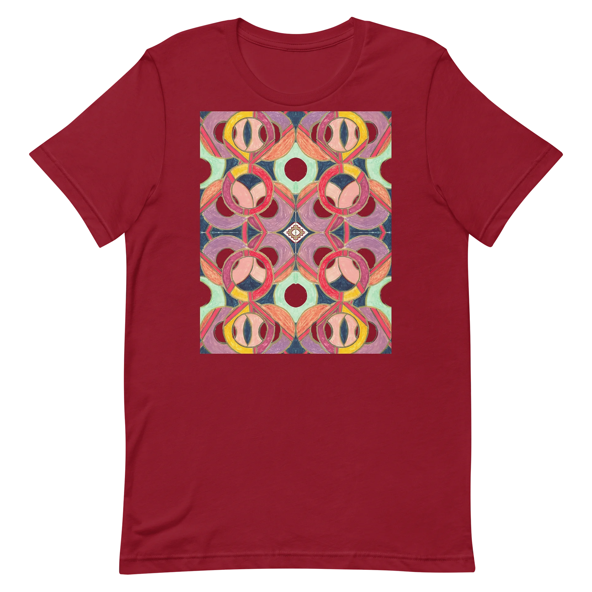 Neon Orbit Abstract Pattern Tee product image (2)