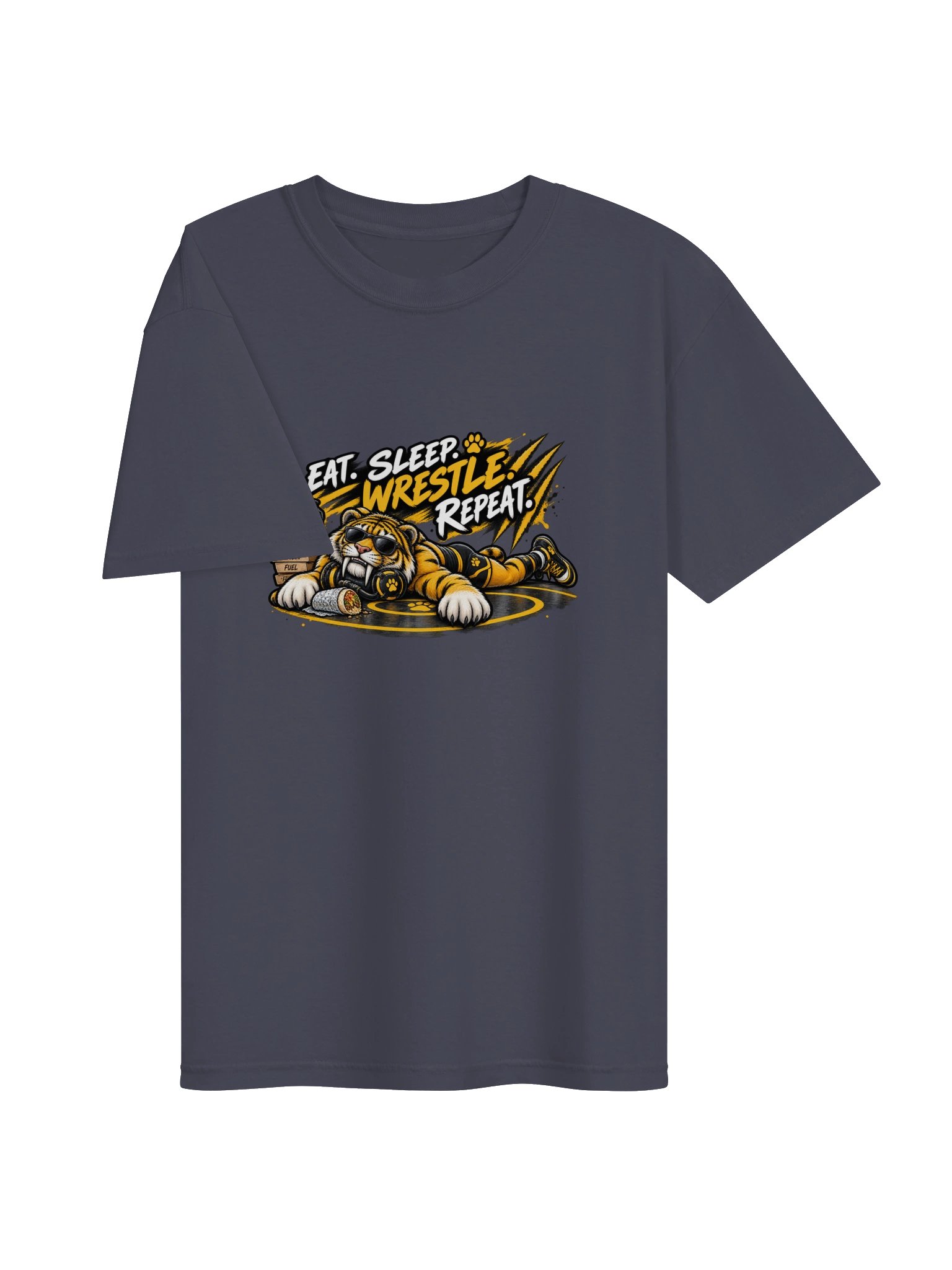 Eat Sleep Wrestle Repeat Sabercats Tee product image (37)