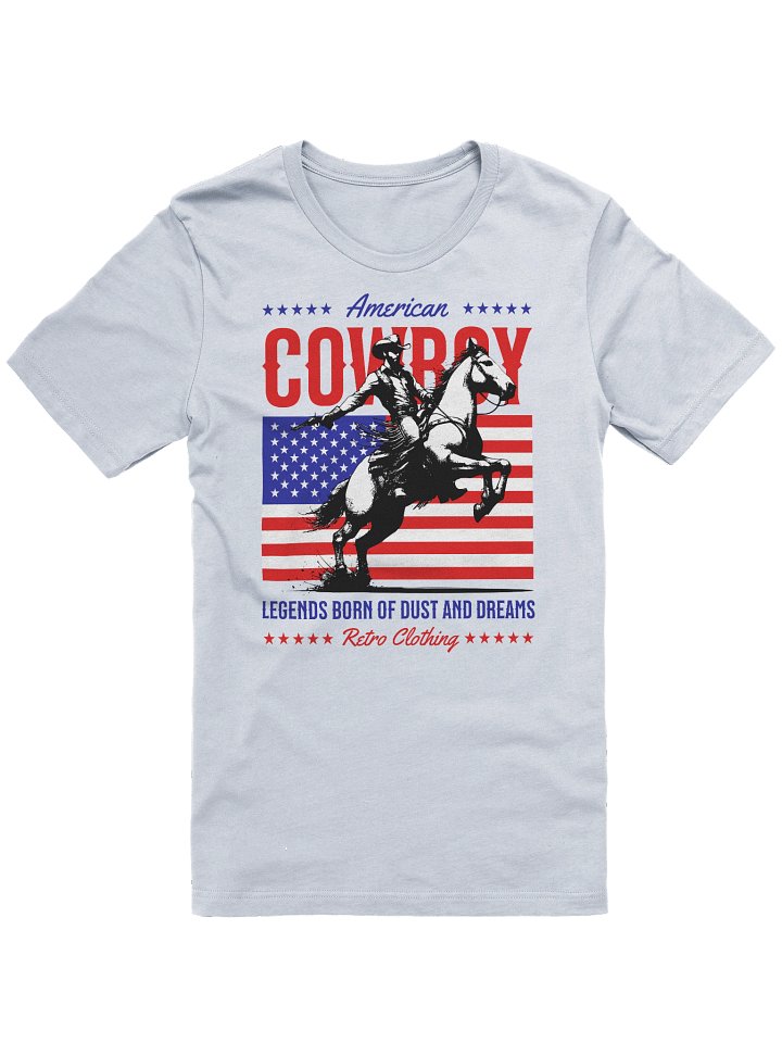 Classic American Cowboy Legends Graphic Tee for Casual Wear product image (7)