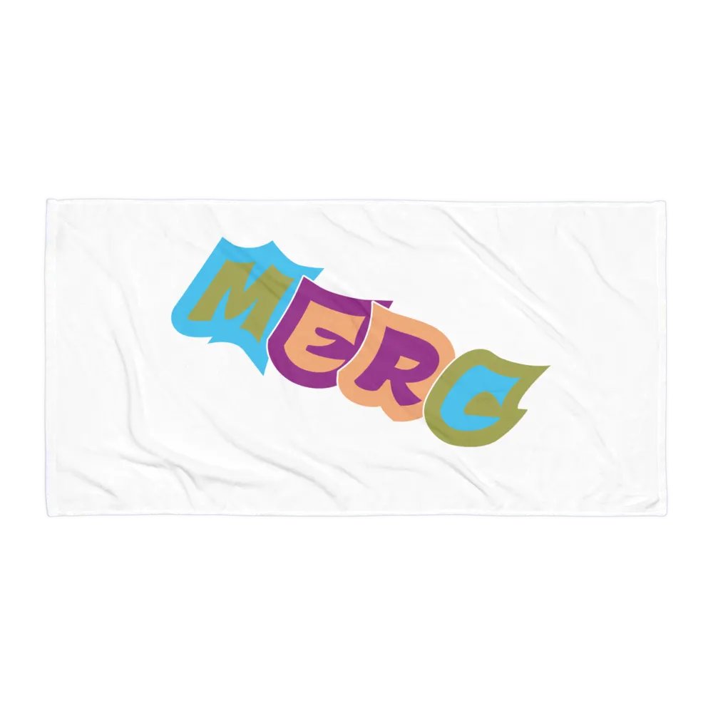 🏖️ MERC Sublimated Towel – Take MERC Wherever You Go! product image (1)