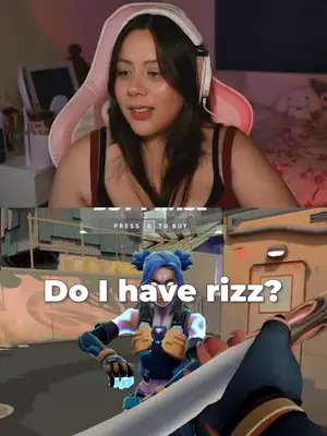 chat do i have the best rizz? lowkey surprised that he folded so fast #valorant #fyp #gamergirl #funny #gaming