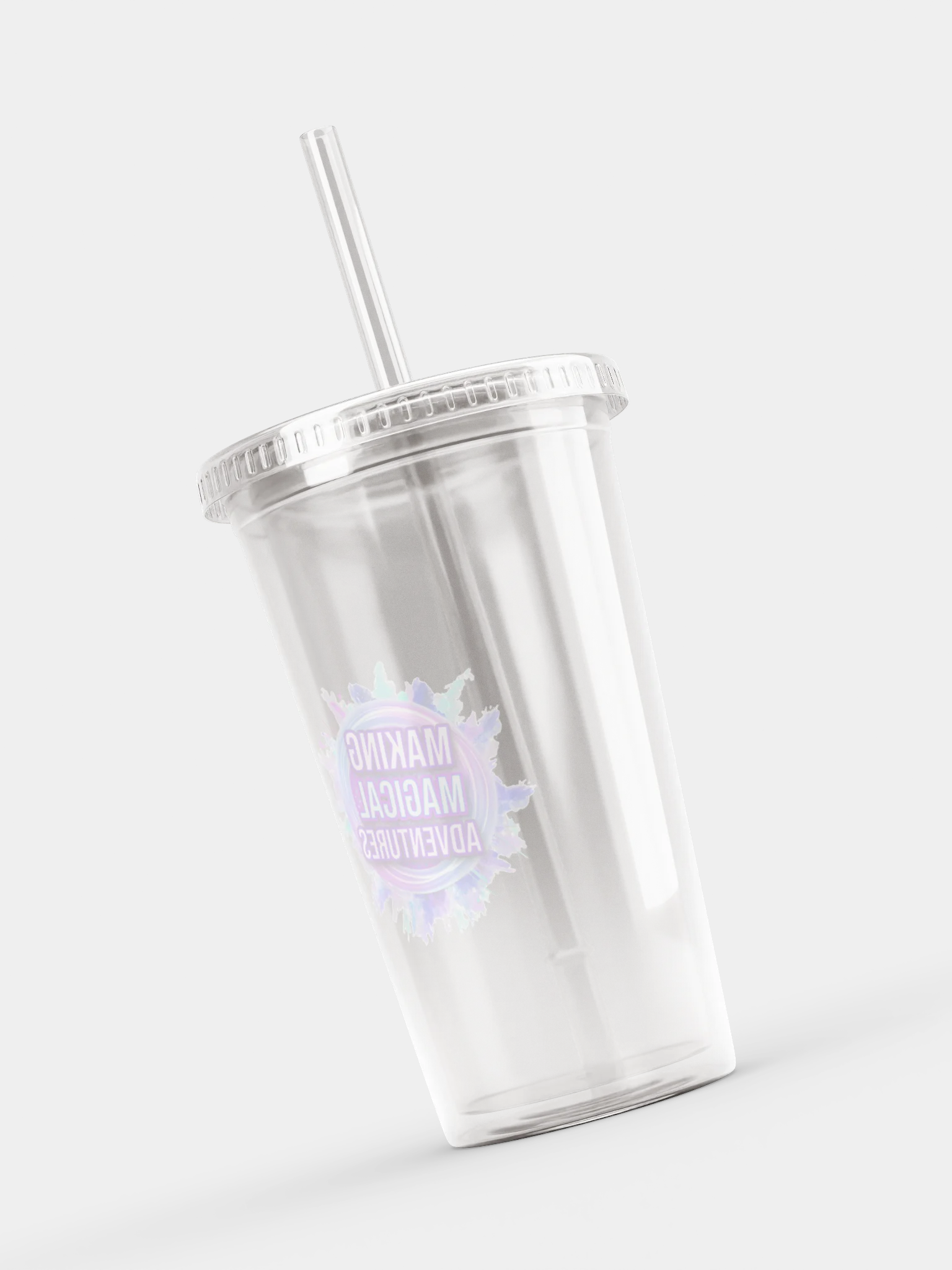 Making Magical Adventures 16 oz Double Wall Clear Tumbler product image (8)