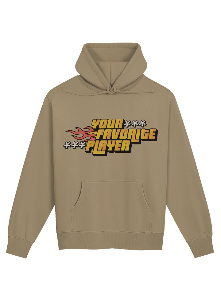 YOUR FAVORITE PLAYER HOODIE - SAND product image (1)