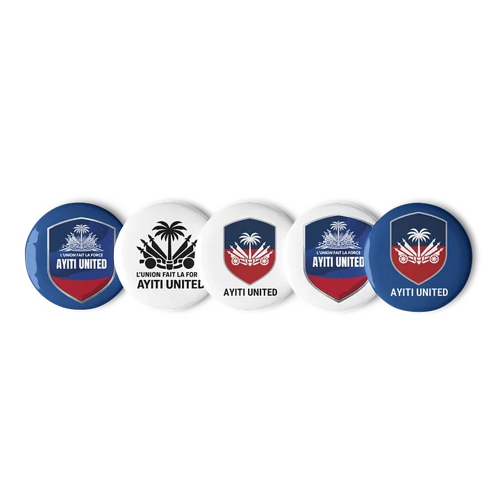 Ayiti United Pin Set product image (1)