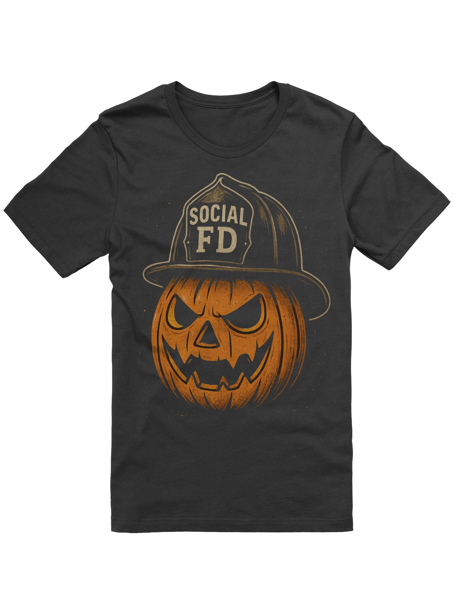 Spooky Social FD Pumpkin T-Shirt product image (1)