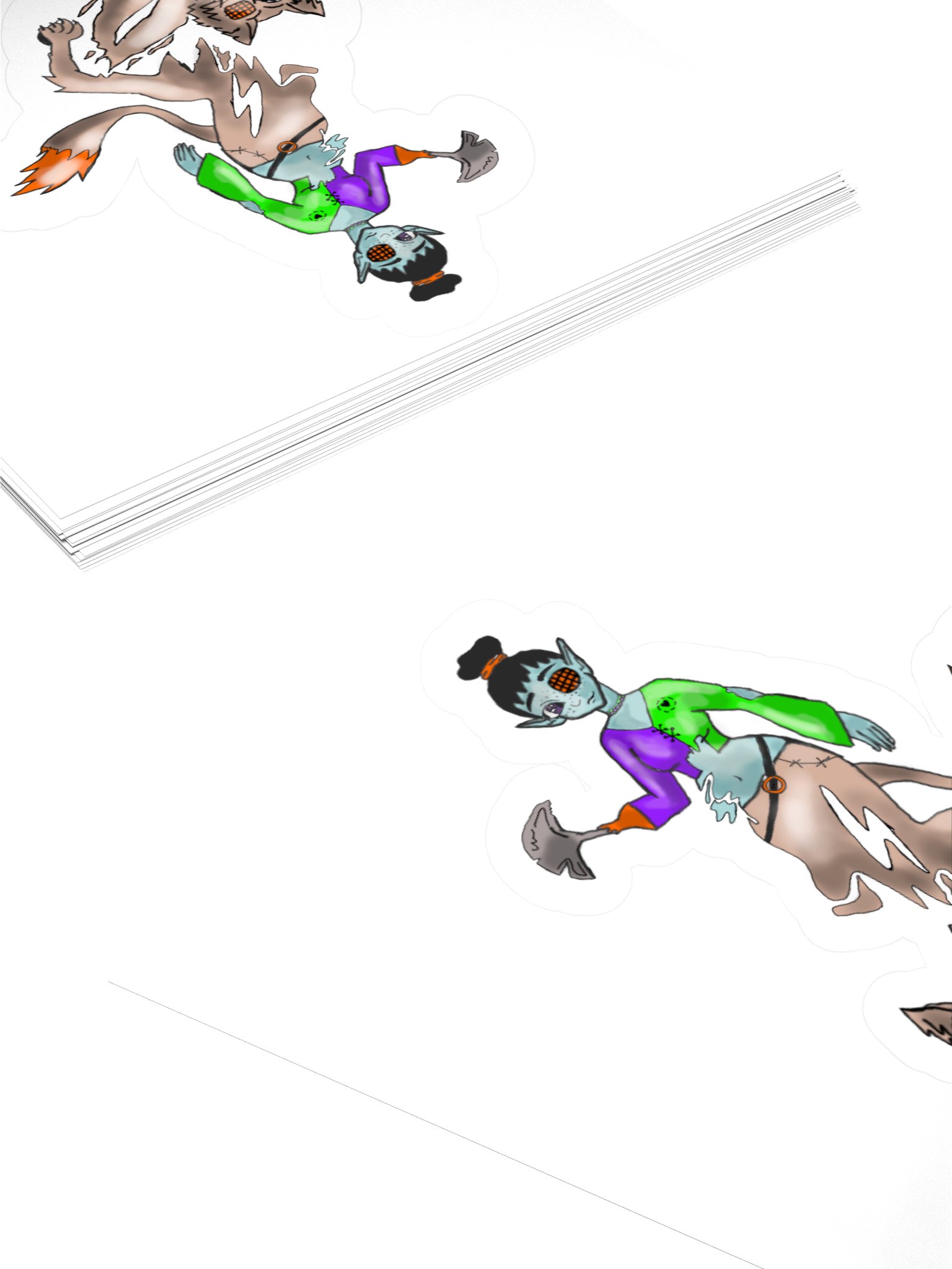 Tara Foxtail Sticker product image (11)