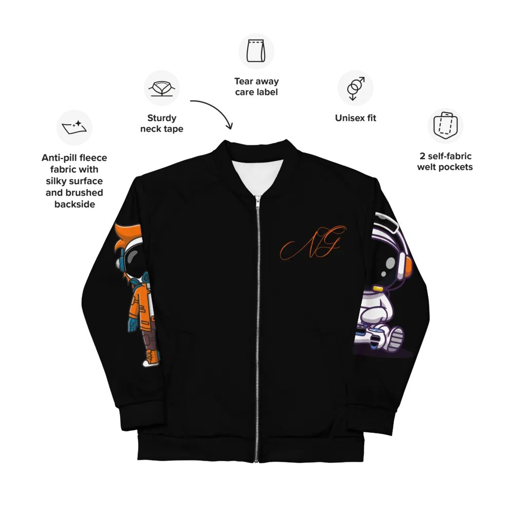 Noobs gaming bomber jacket product image (9)