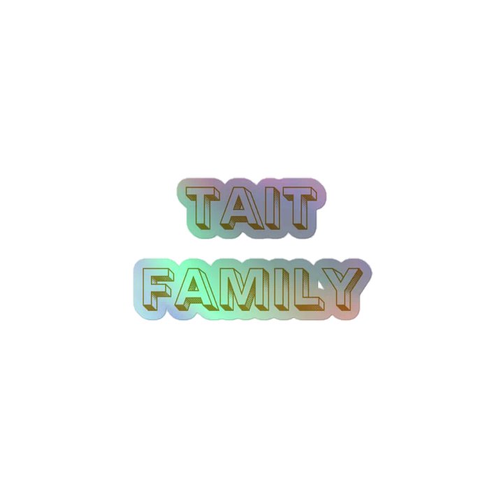 Tait Family Gold Edition Stickers product image (1)