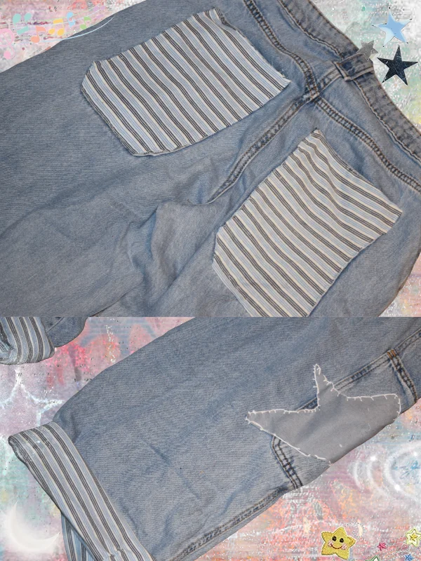 Pastel Patchwork Jeans product image (9)