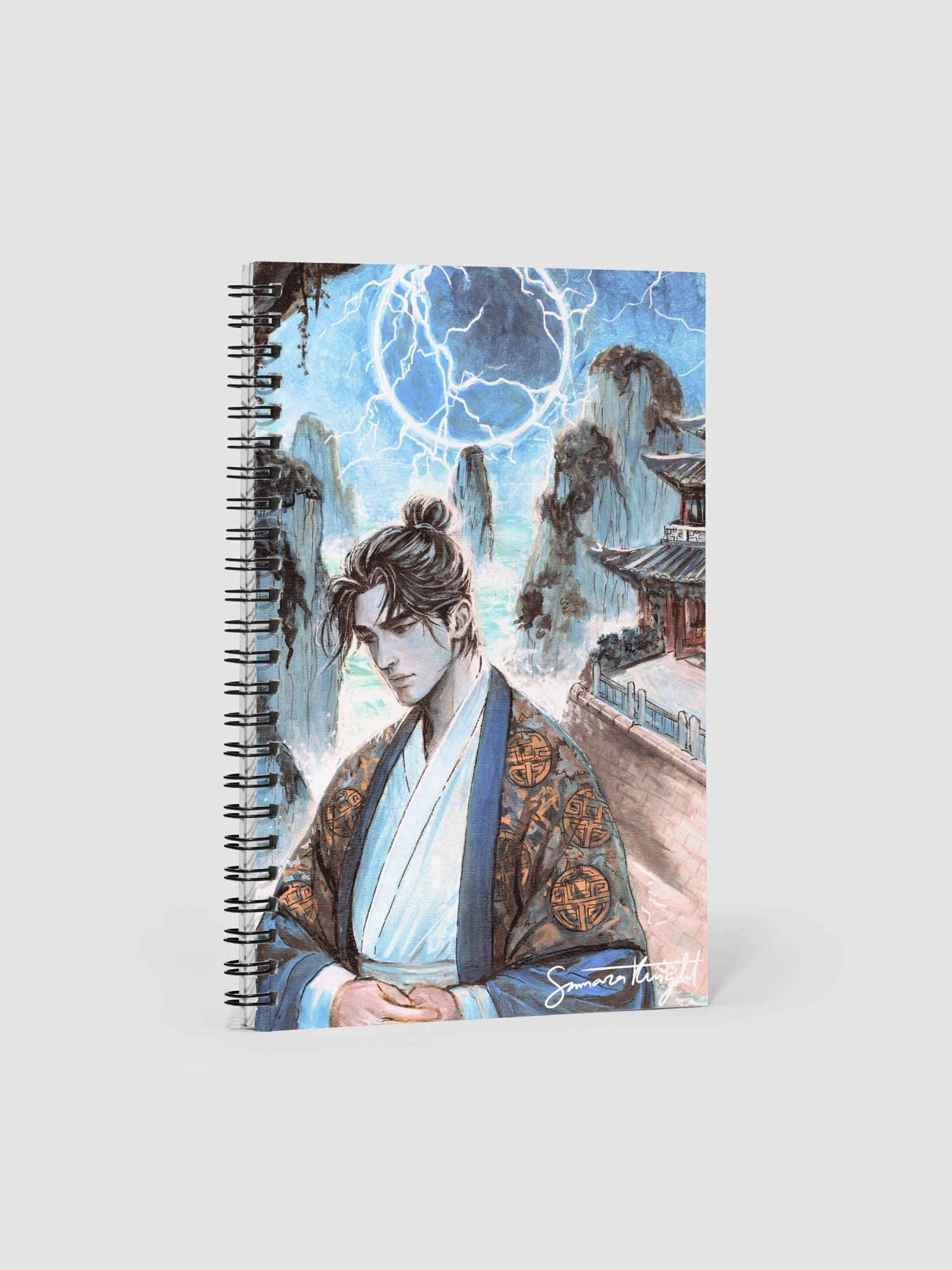 Cliffs of Ulsan spiral notebook product image (1)