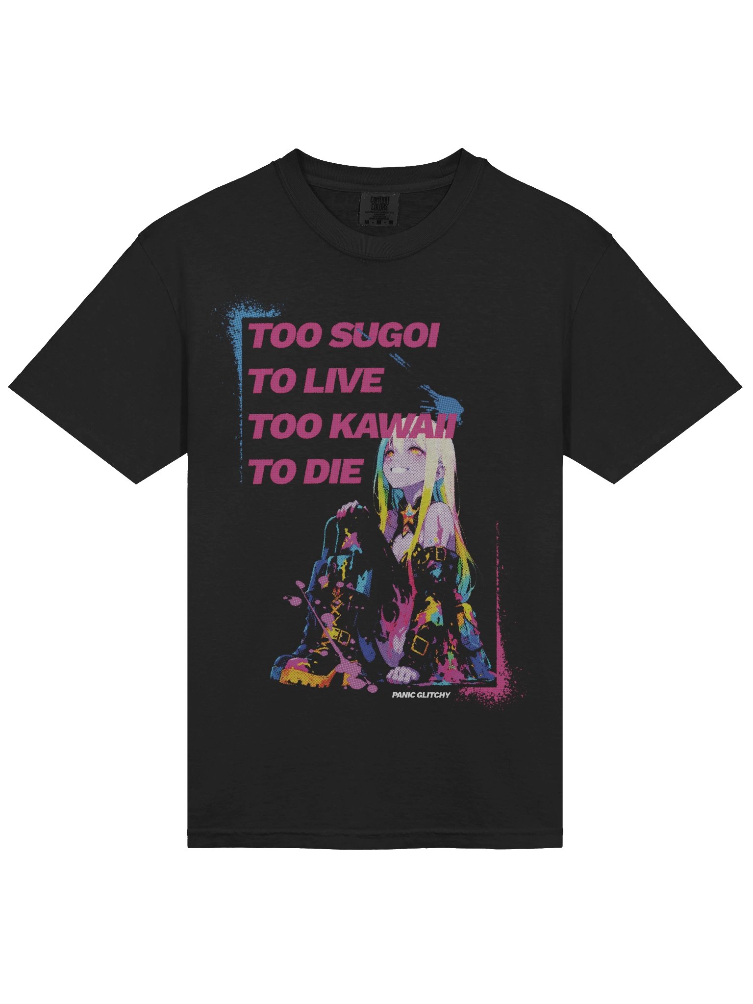 Too Sugoi/Too Kawaii Painted Love tee product image (2)