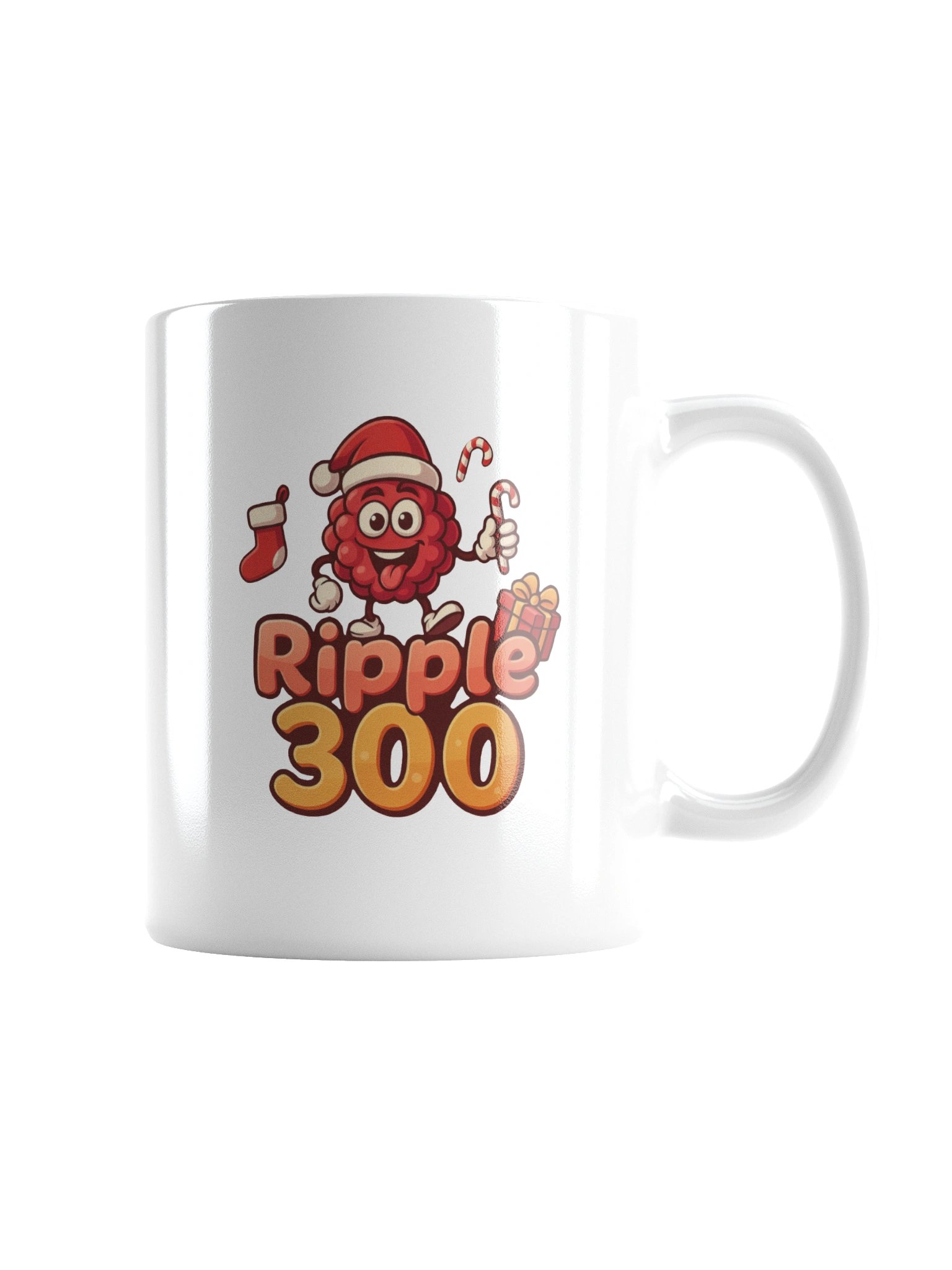 Ripple 300 Logo Candy Cane Mug product image (2)