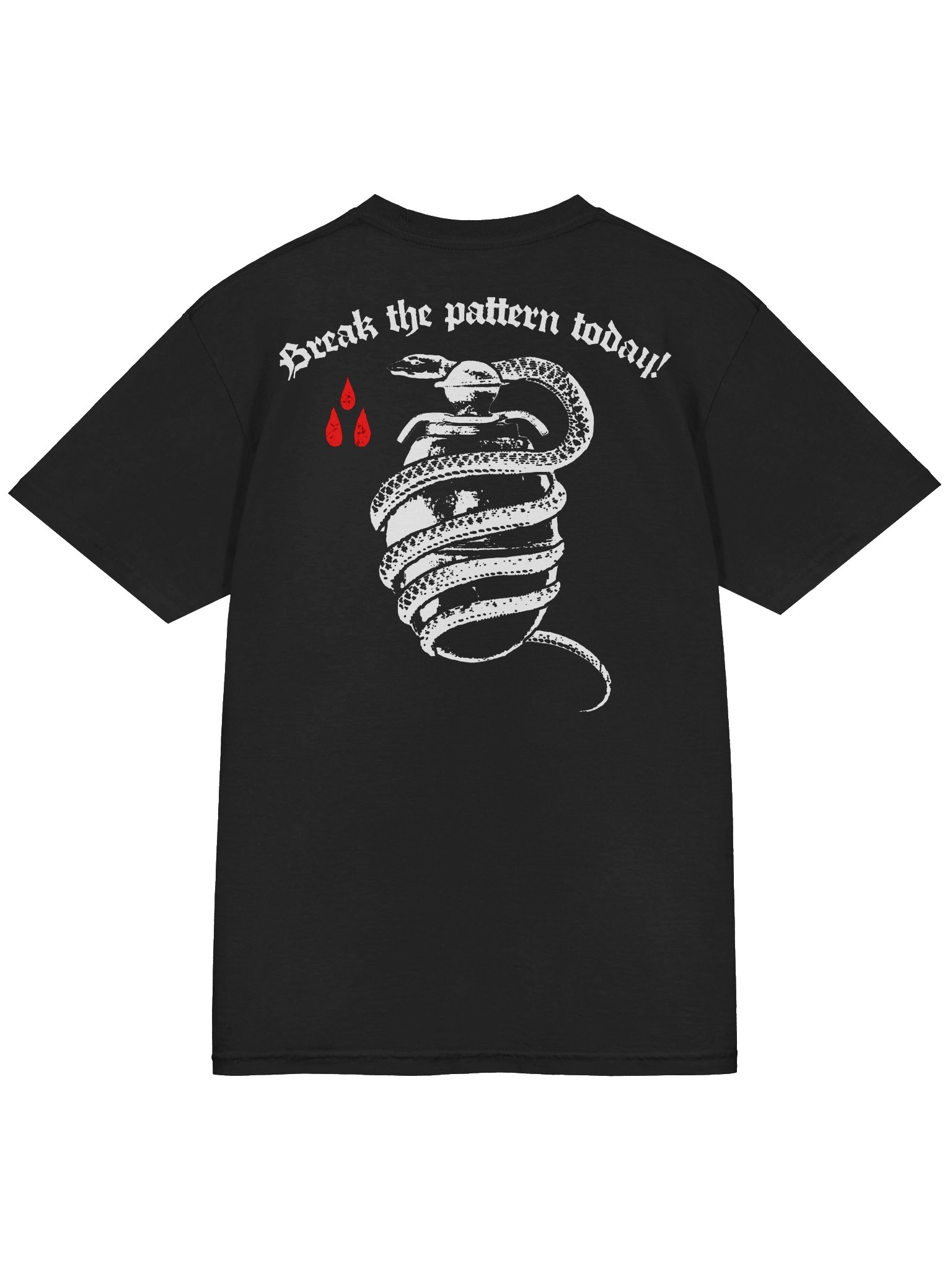 BREAK THE PATTERN TSHIRT BACKPRINT product image (12)