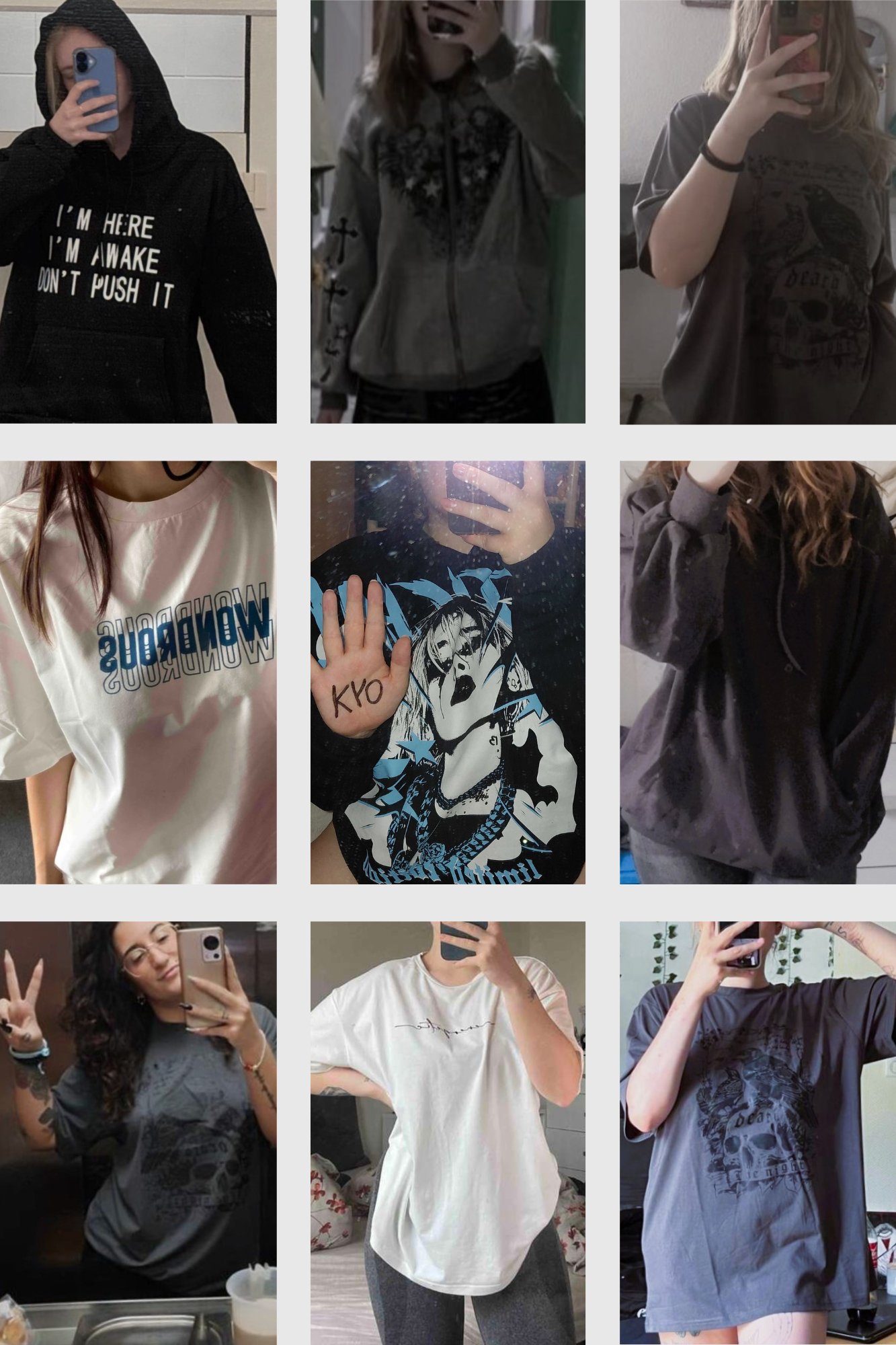 KYO's personal Squid Games baggy T worn while recording audios (used) product image (4)