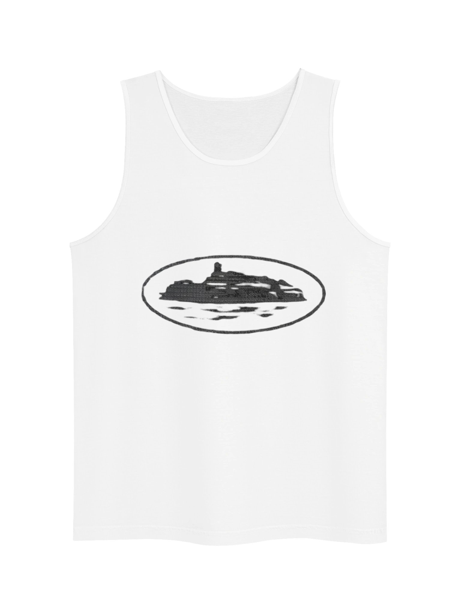 Corteiz Alcatraz Tank Top White product image (1)