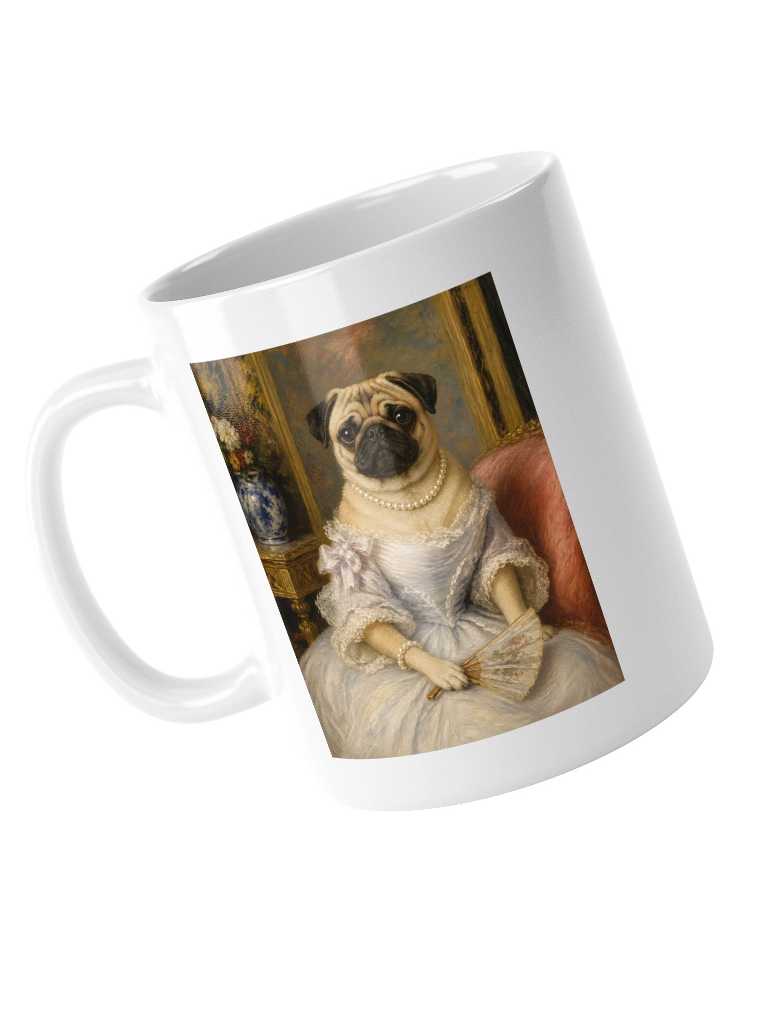 Pug Portrait of Irène Cahen d'Anvers Mug product image (5)