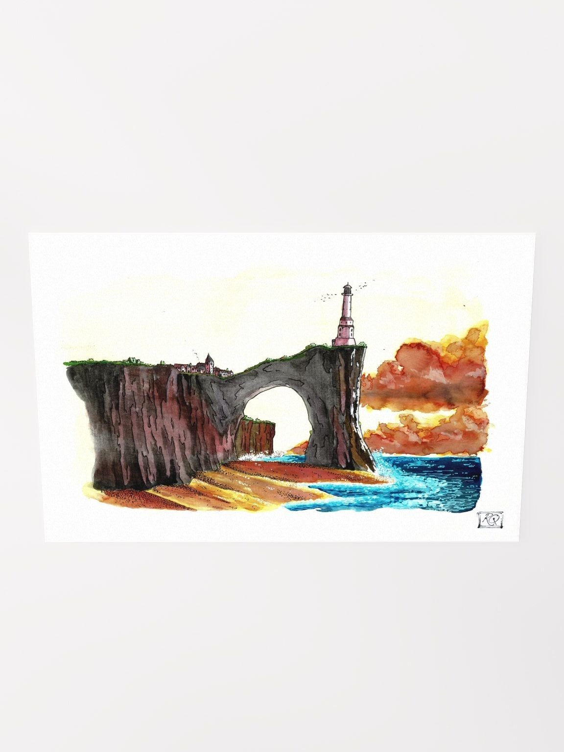 "Litha at the Icetower" | Printed Artwork product image (4)