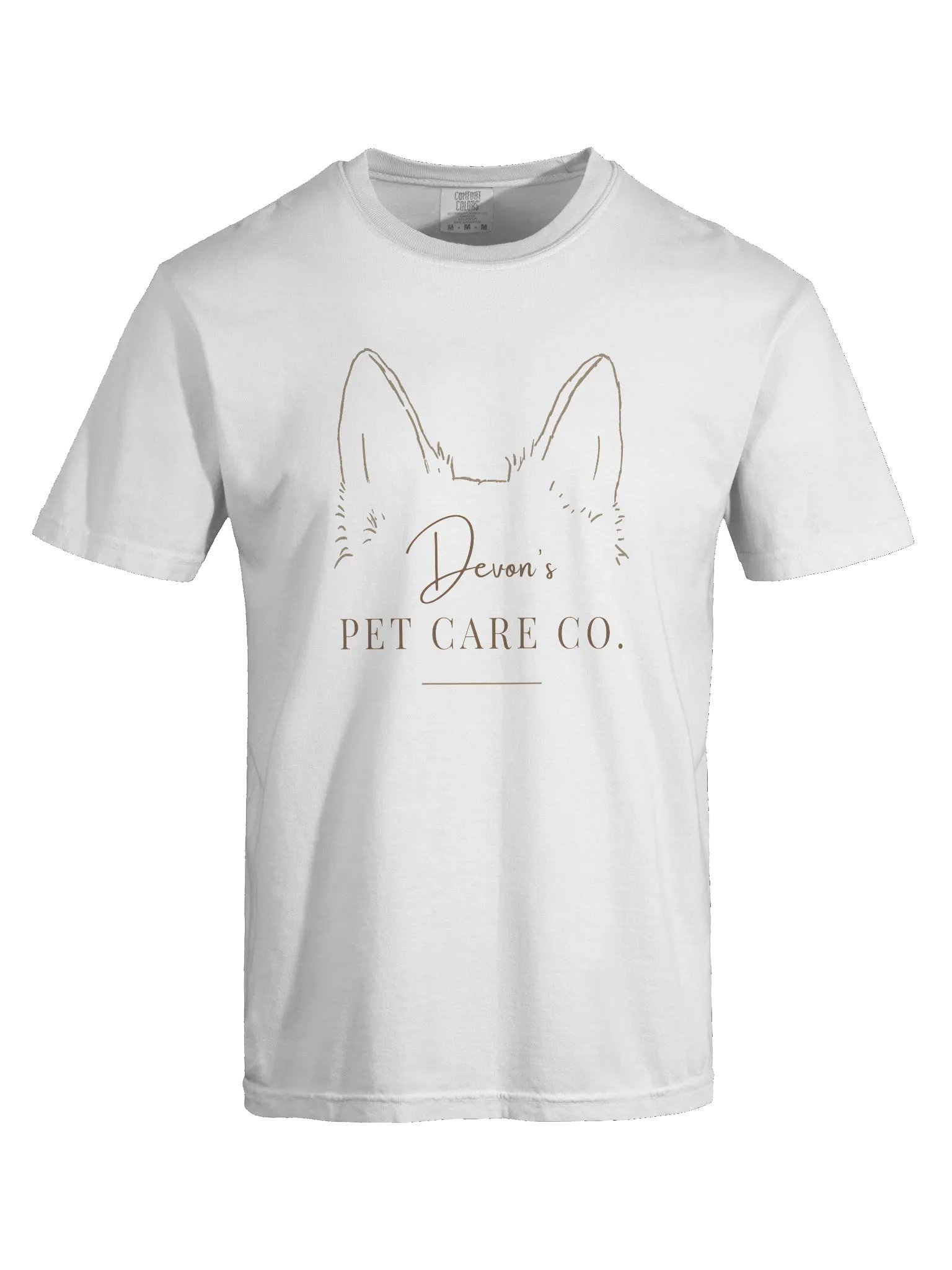 White Logo Tee product image (5)