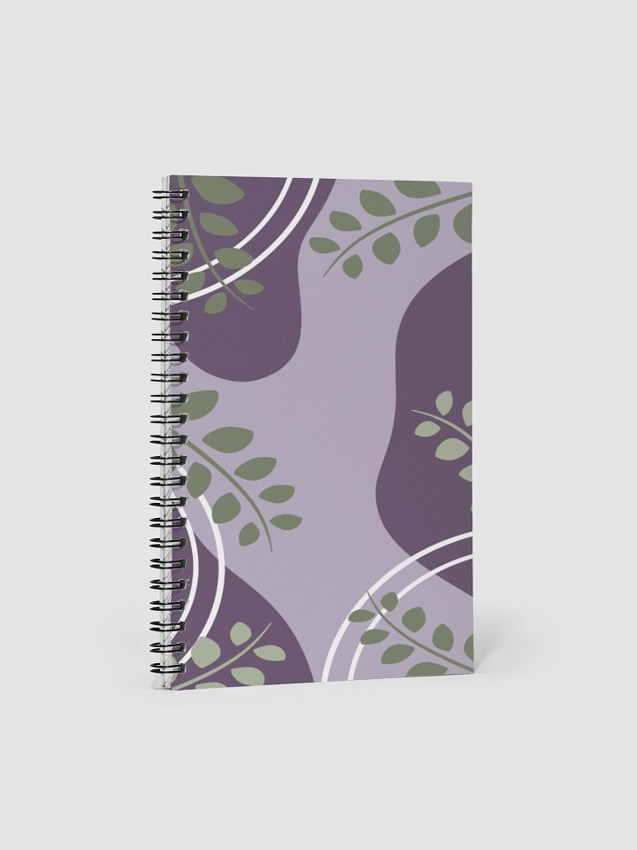 Purple and Sage Notebook product image (1)