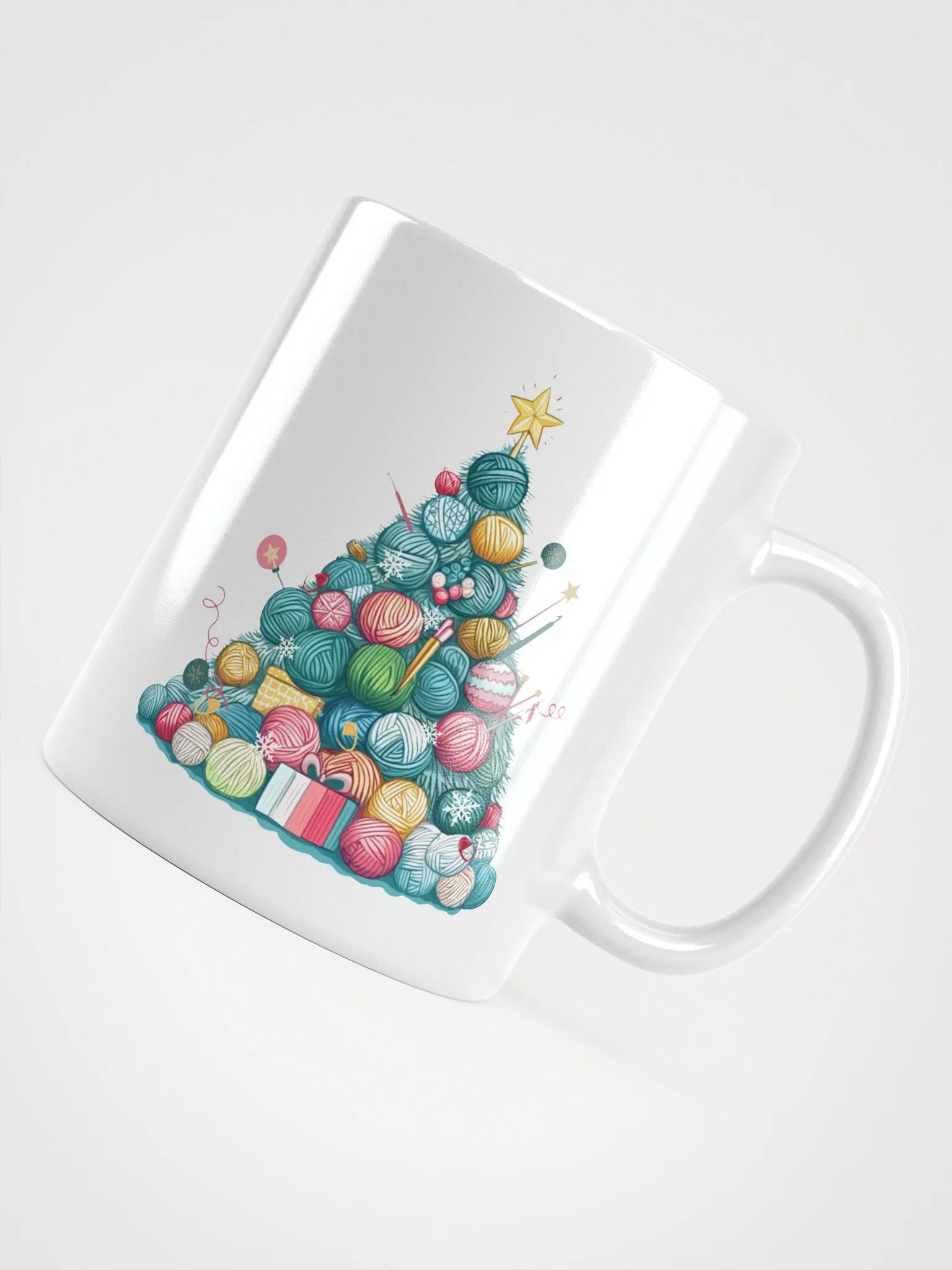 Yarn Christmas Tree Coffee Mug product image (10)